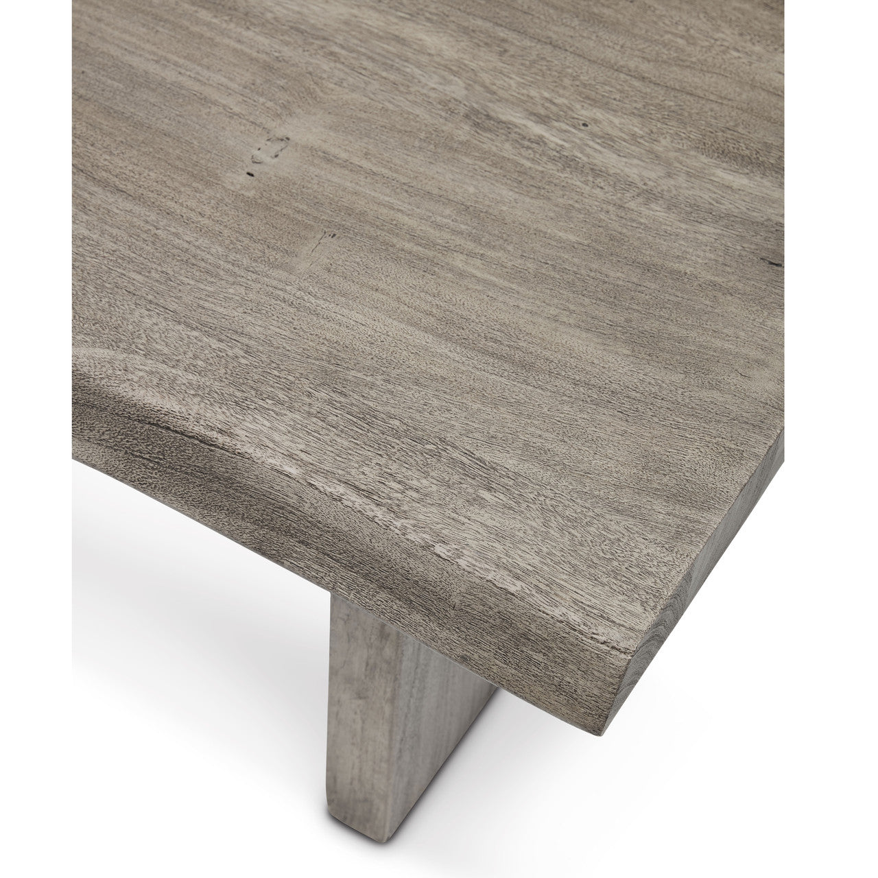 Brooks - 48" Coffee Table - Sandblasted Grey