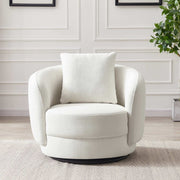 Dylan Boucle Lounge Chair - Cream