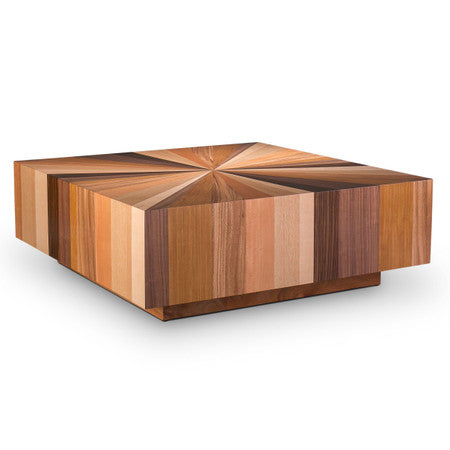 IE Series Sun Coffee Table - Mixed Wood