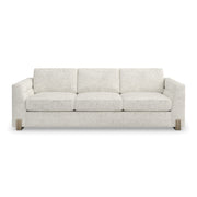 Counter Balance Sofa Brushed Gold 98" by Caracole