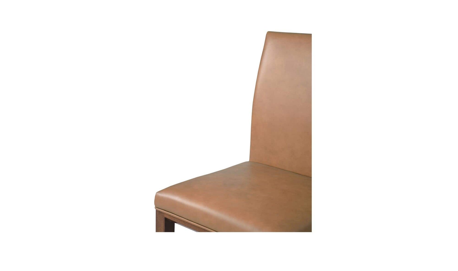 Frankie Dining Chair Tan Leather-Set Of Two by Moe's Home Collection - view 12