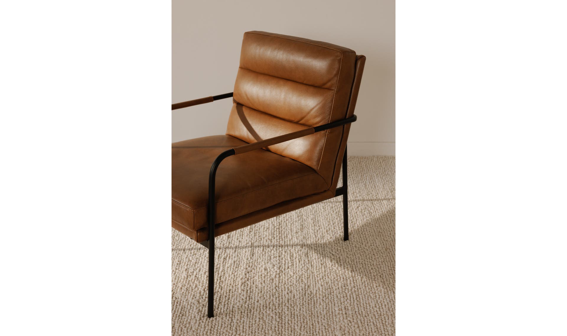 Verlaine Armchair Chestnut Brown by Moe's Home Collection - view 17