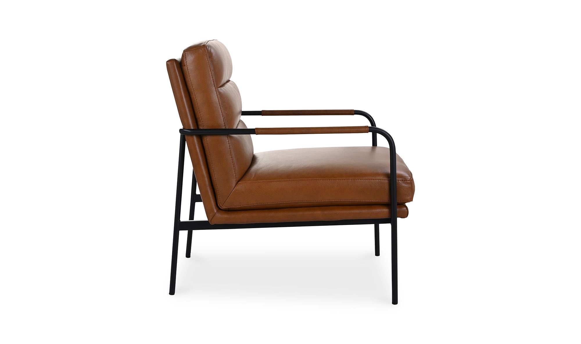 Verlaine Armchair Chestnut Brown by Moe's Home Collection - view 19