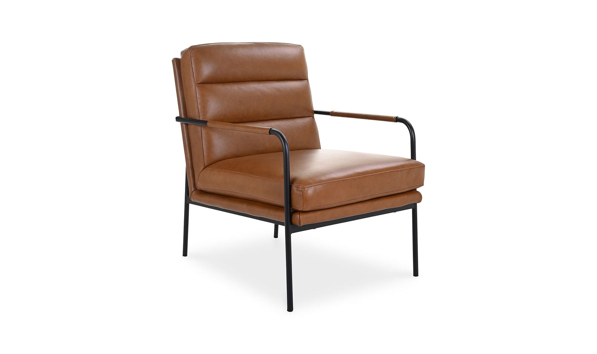 Verlaine Armchair Chestnut Brown by Moe's Home Collection - view 20