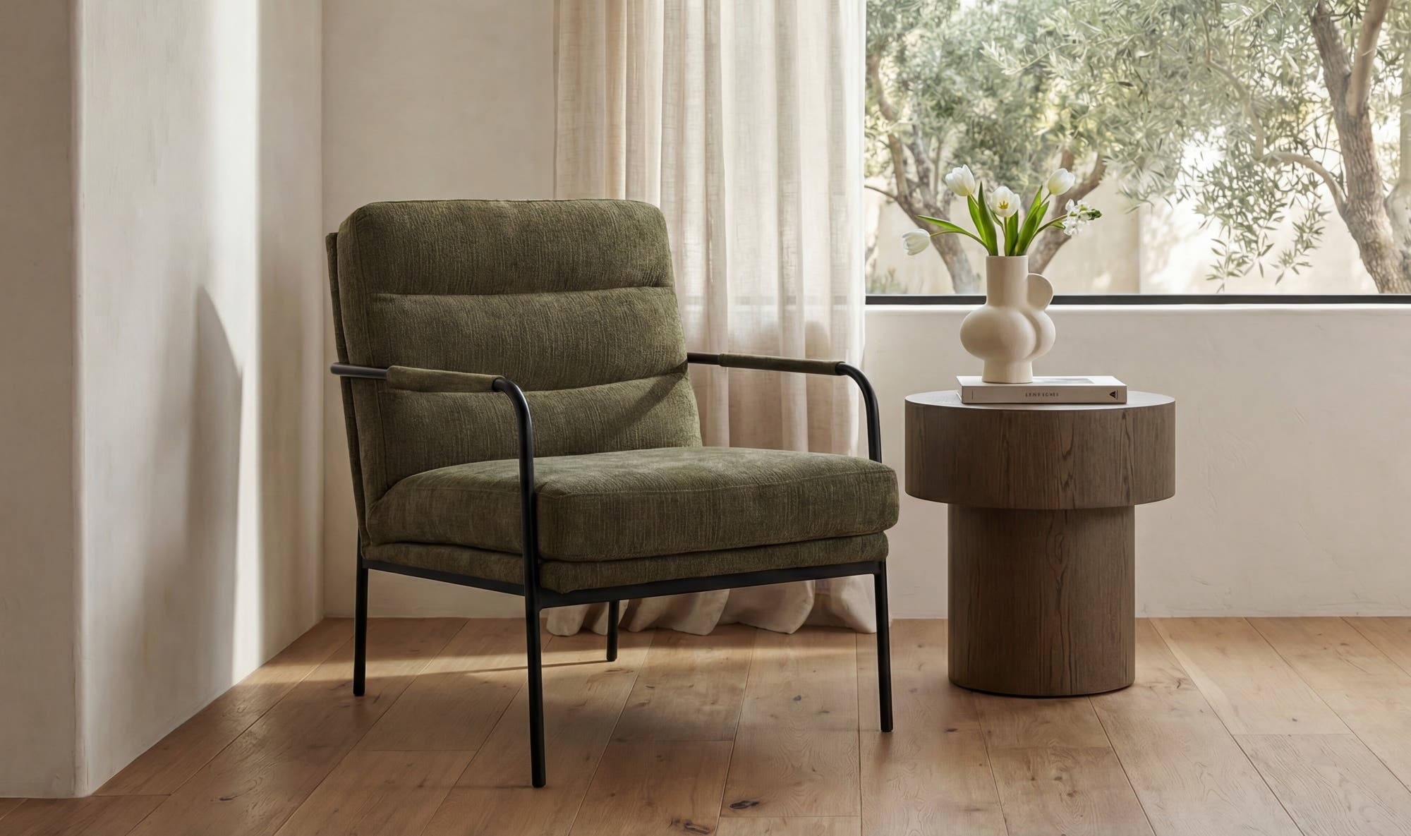 Verlaine Chair Olive by Moe's Home Collection - view 4