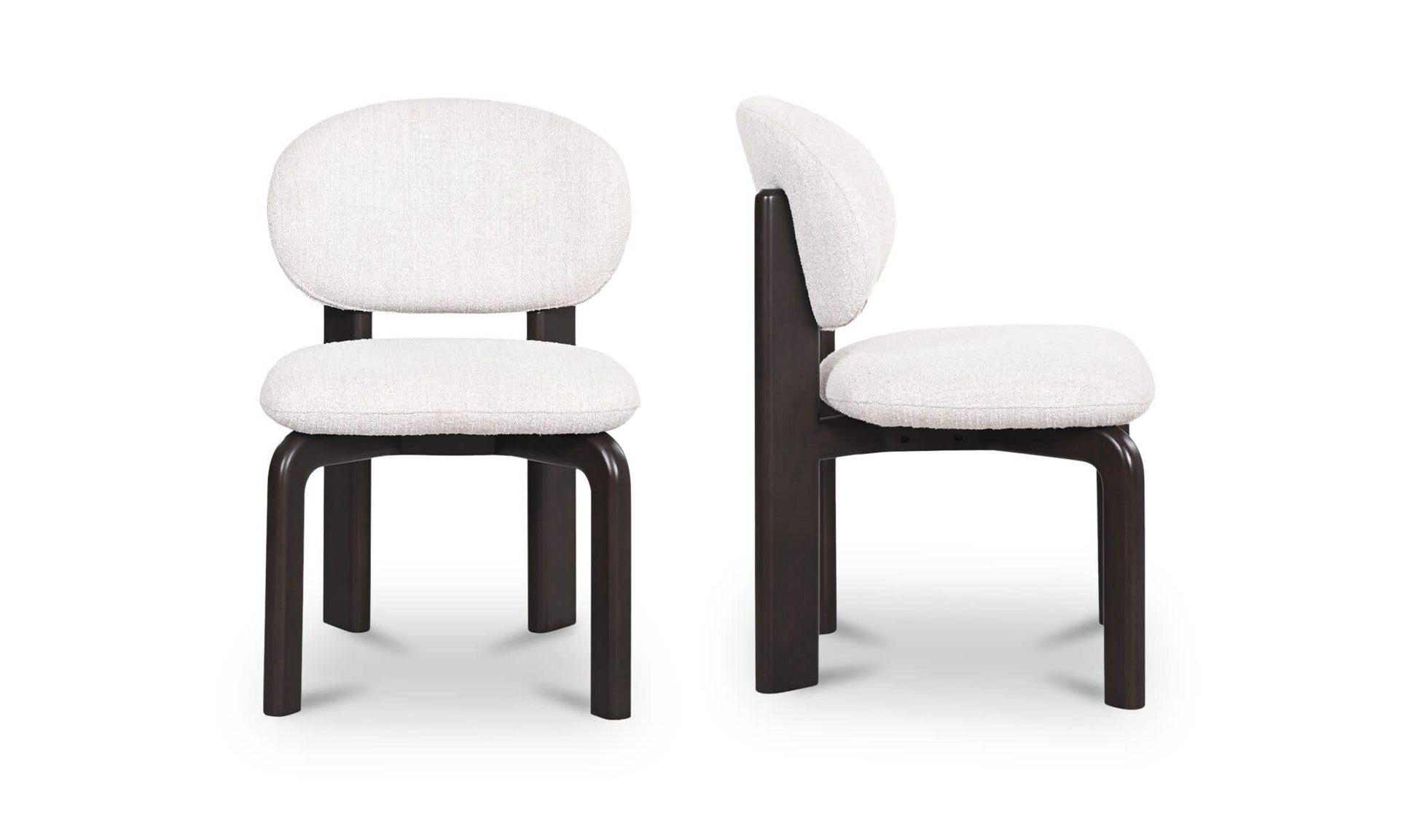 Sami Dining Chair White Set Of Two by Moe's Home Collection - view 5