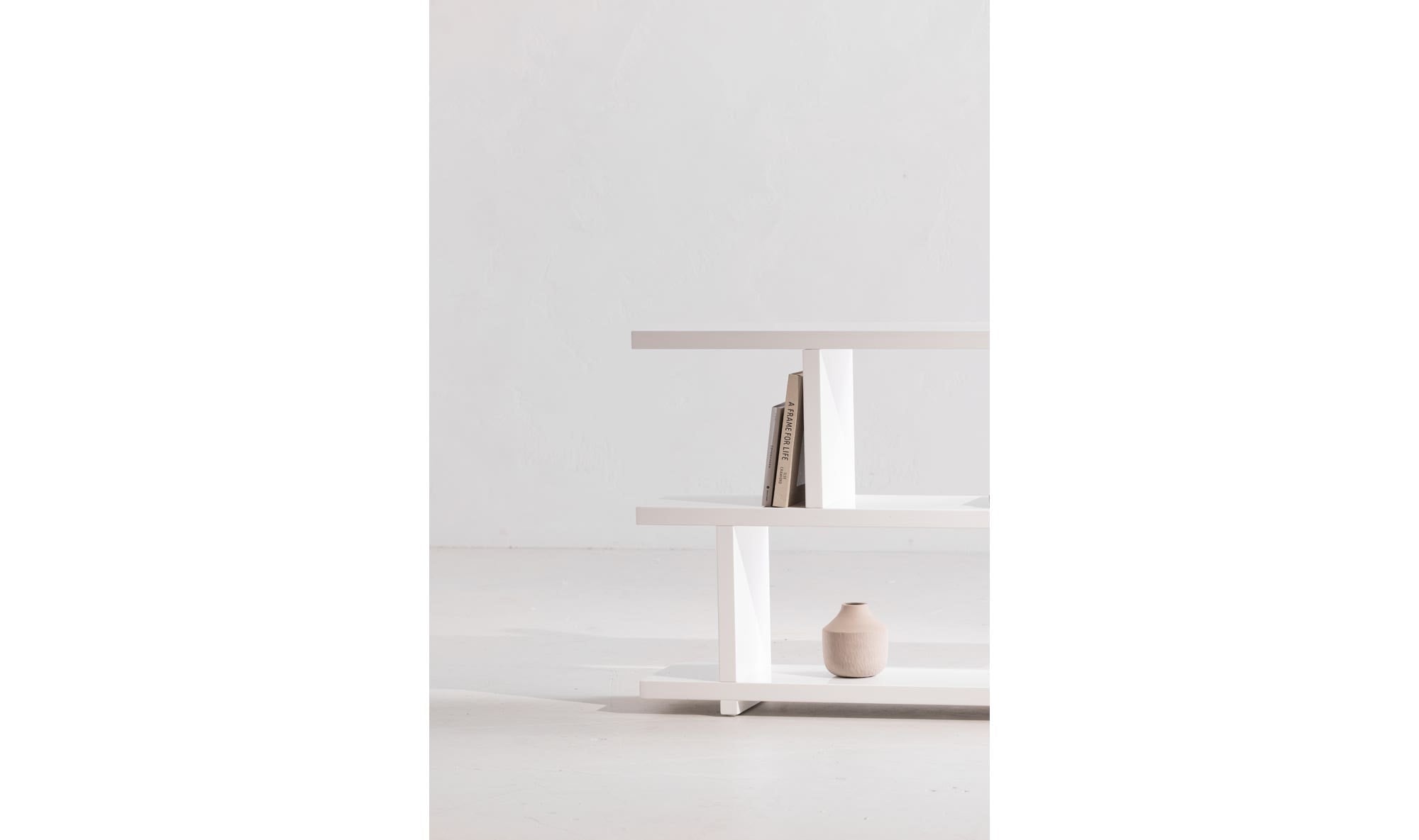 Miri Small Shelf White by Moe's Home Collection - view 9