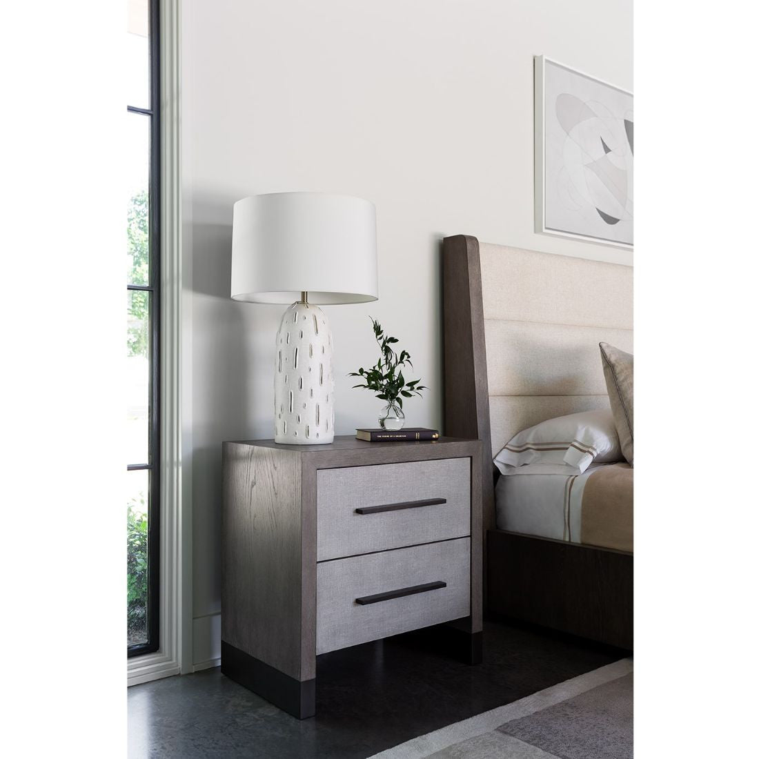 Erinn V X Universal  2 Drawer Night Table