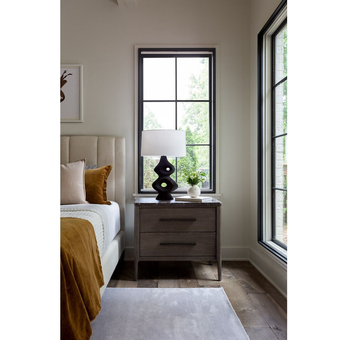 Erinn V X Universal  2 Drawer Nightstand