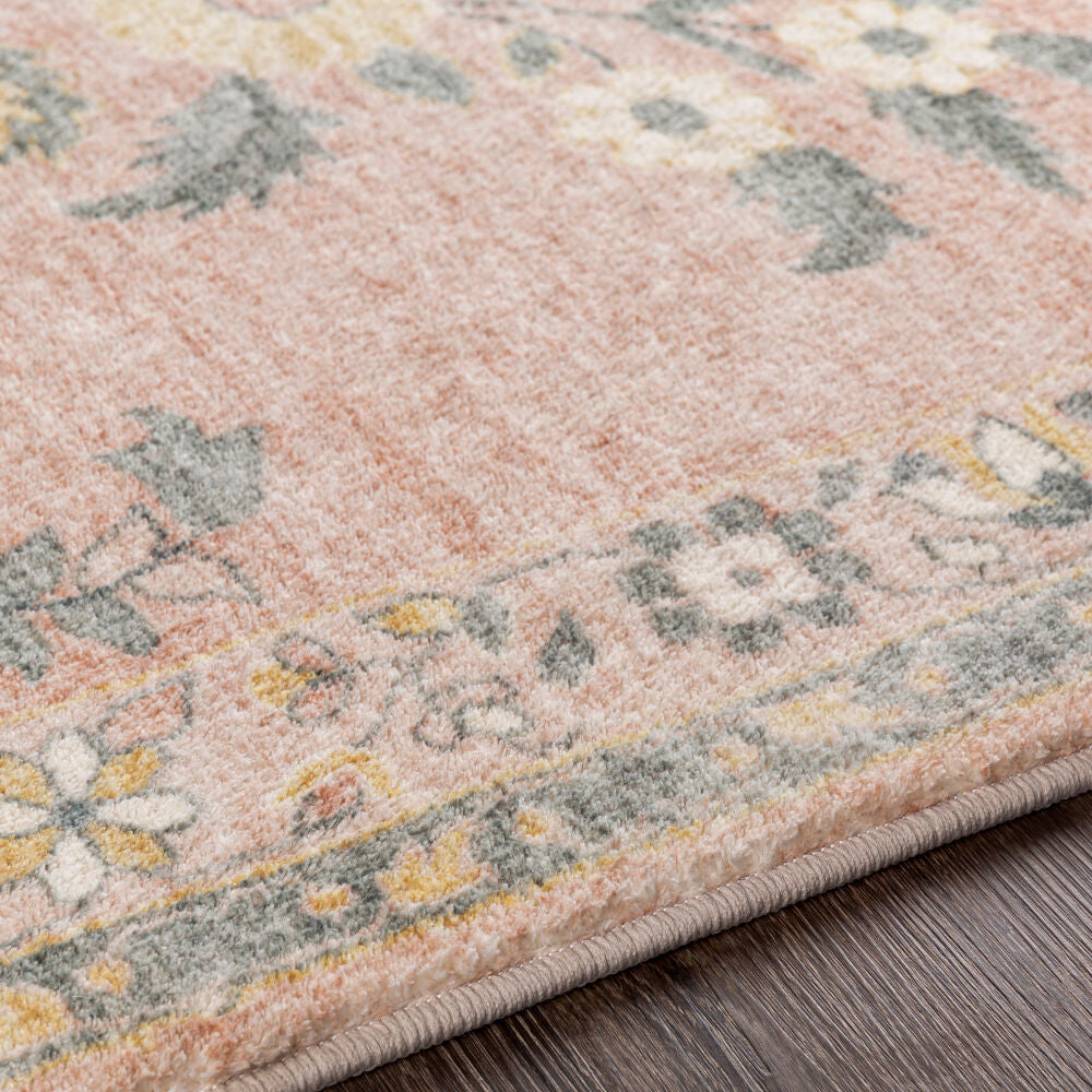 Erin Cream/Wheat Machine Woven Rug ERN-2308 - texture