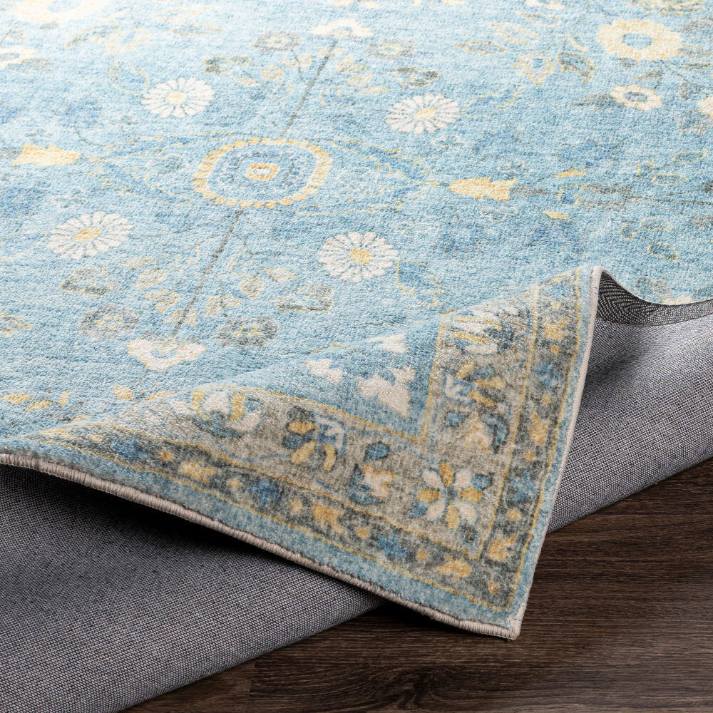 Erin Cream/Wheat Machine Woven Rug ERN-2311 - fold