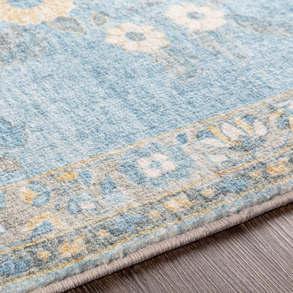 Erin Cream/Wheat Machine Woven Rug ERN-2311 - texture