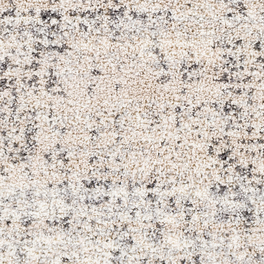 Eskimo Shag Black/Light Gray Machine Woven Rug ESG-2300 - swatch
