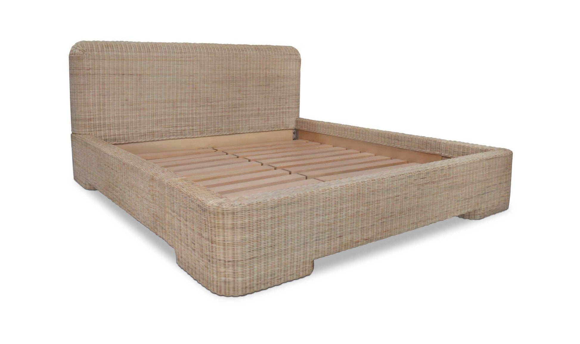 Claudia Bed King Natural by Moe's Home Collection - view 9