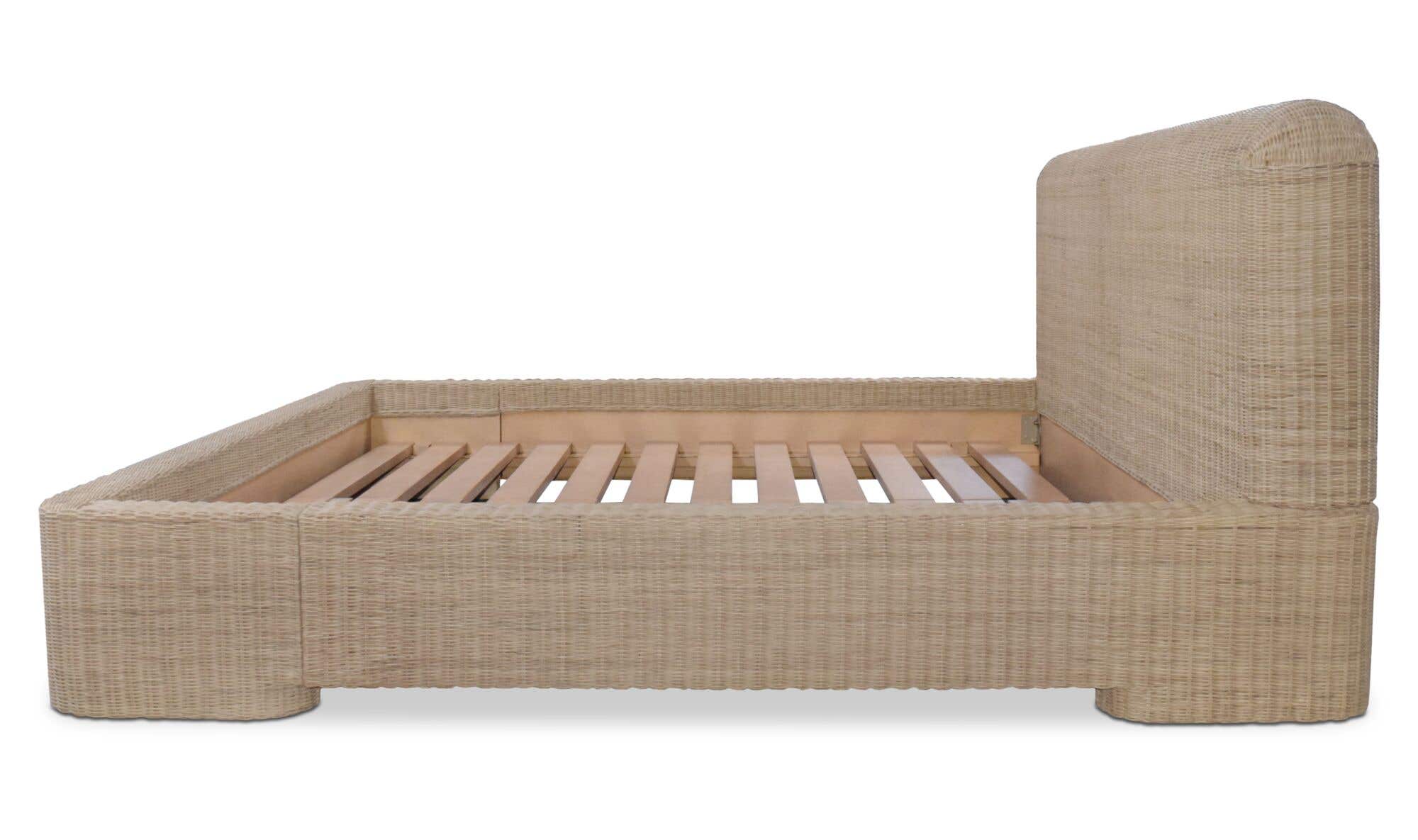 Claudia Bed King Natural by Moe's Home Collection - view 12