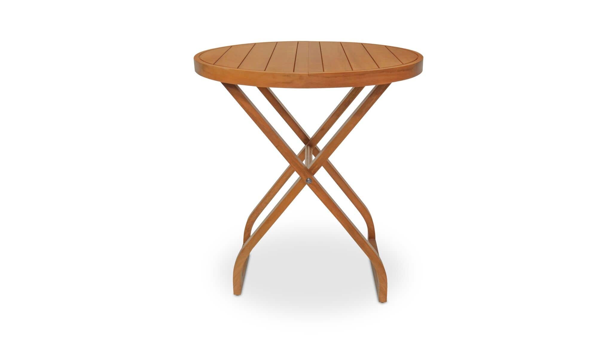 Perry Outdoor Bistro Table Natural by Moe's Home Collection - view 4