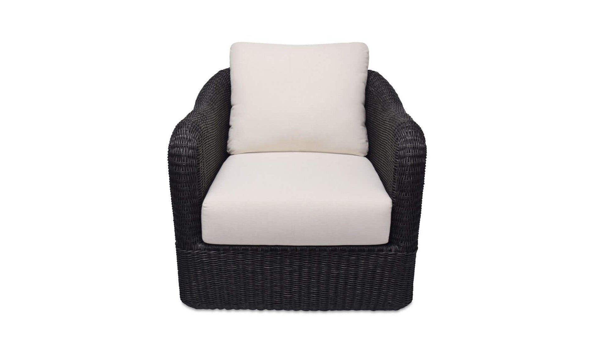 Bodhi Outdoor Swivel Accent Chair  Charcoal by Moe's Home Collection - view 4