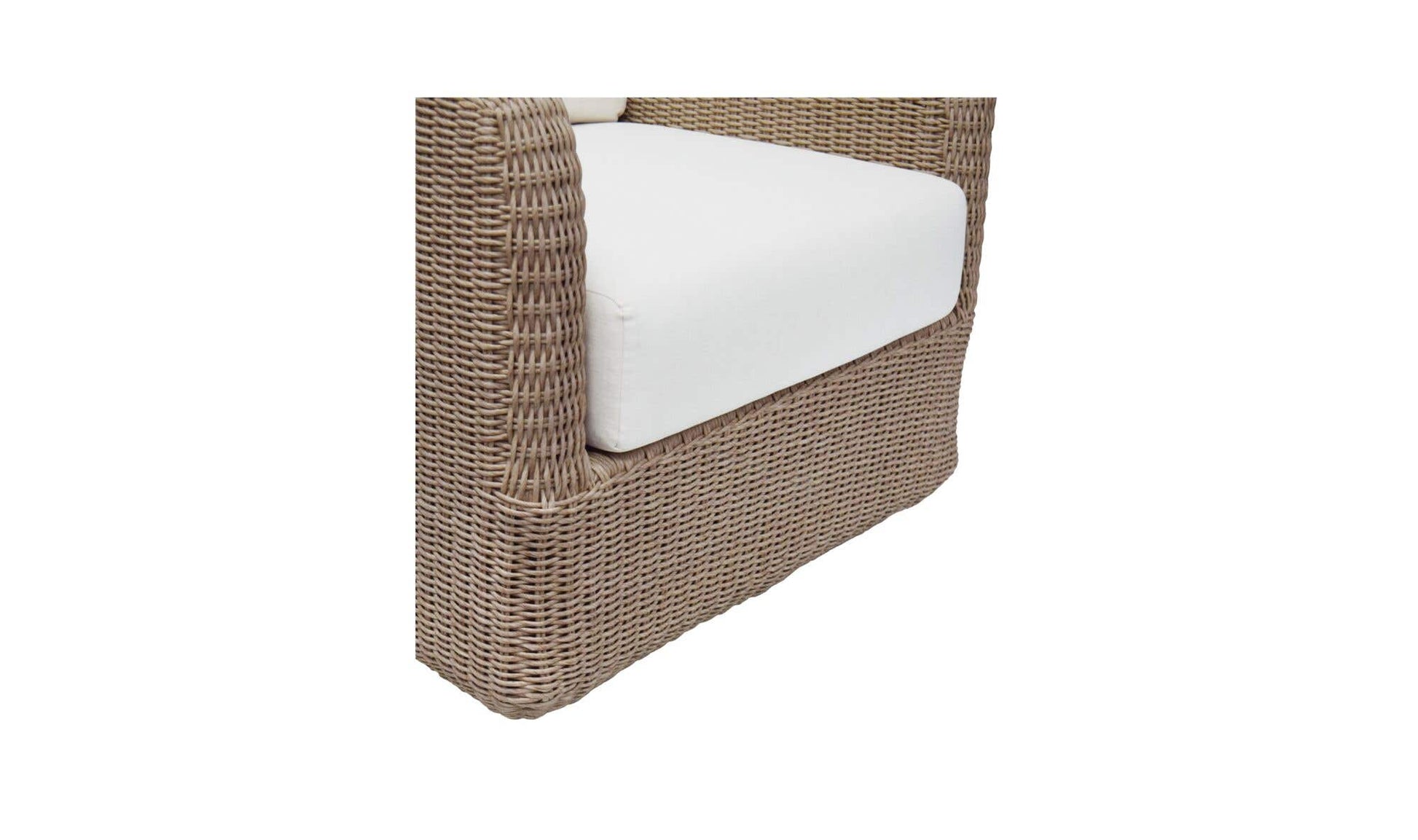 Bodhi Outdoor Swivel Accent Chair Natural by Moe's Home Collection - view 11