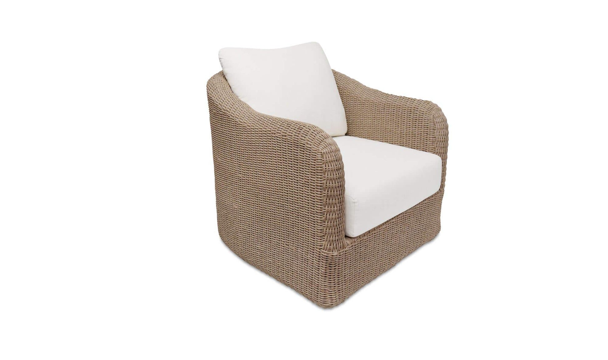 Bodhi Outdoor Swivel Accent Chair Natural by Moe's Home Collection - view 9