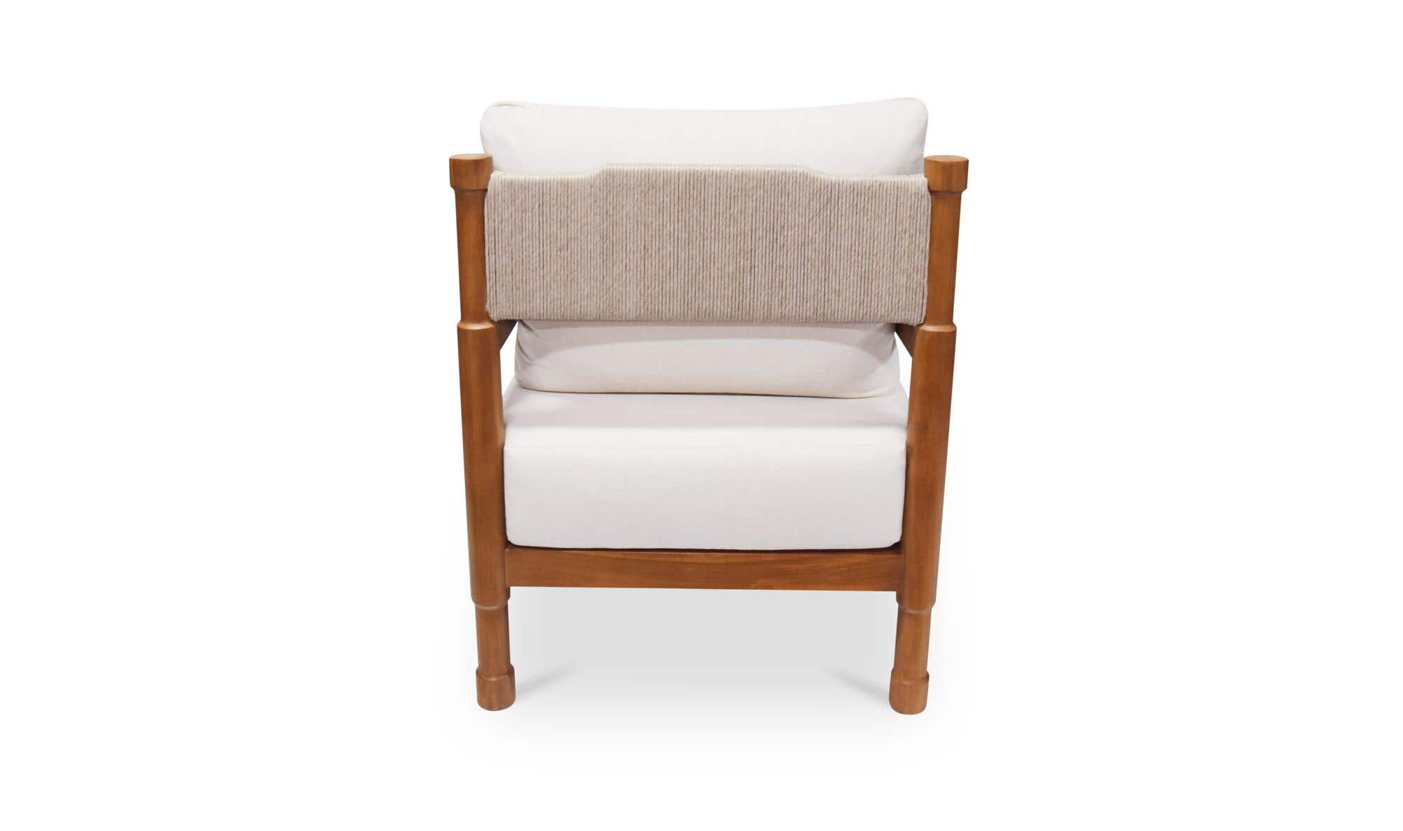 Raf Outdoor Accent Chair Natural by Moe's Home Collection - view 8
