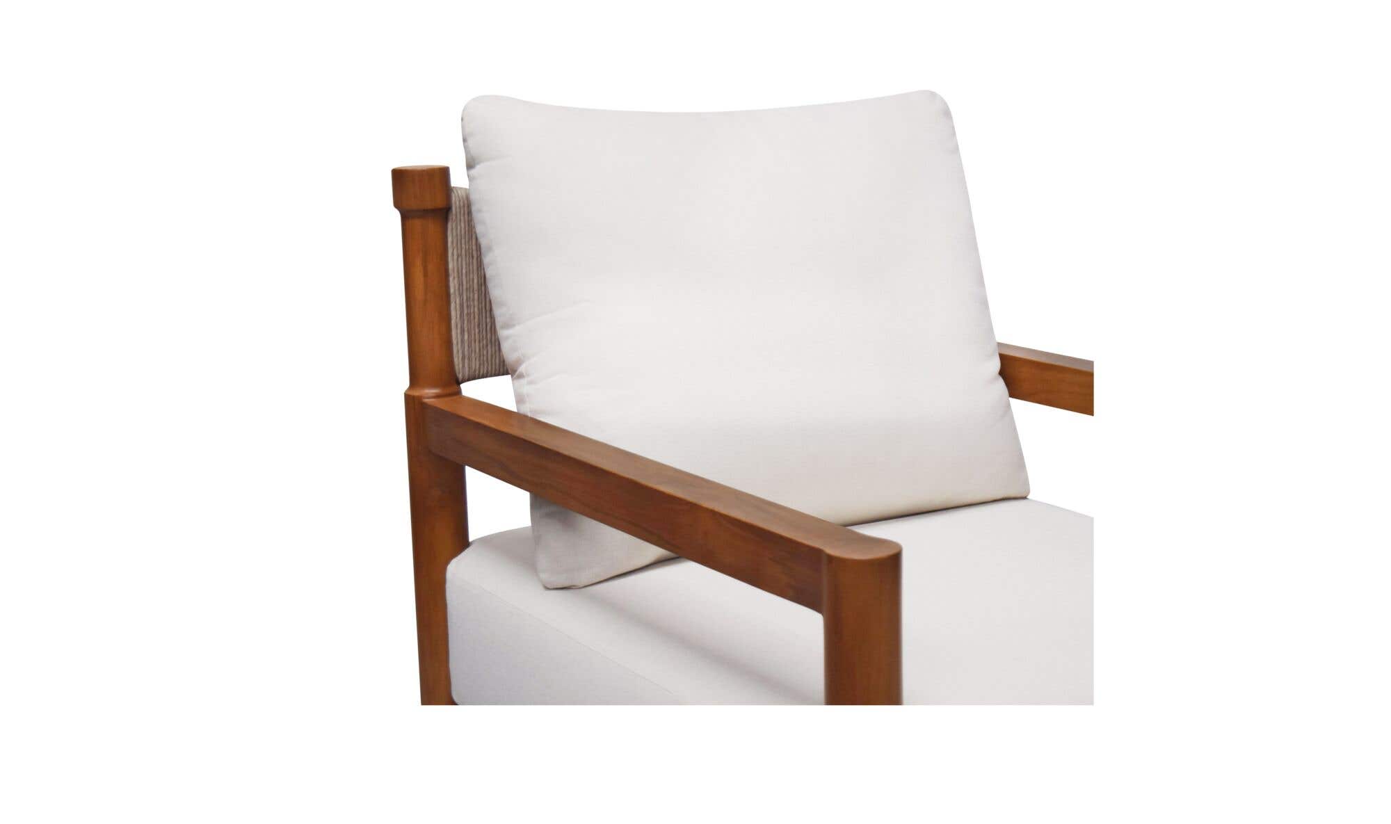 Raf Outdoor Accent Chair Natural by Moe's Home Collection - view 9