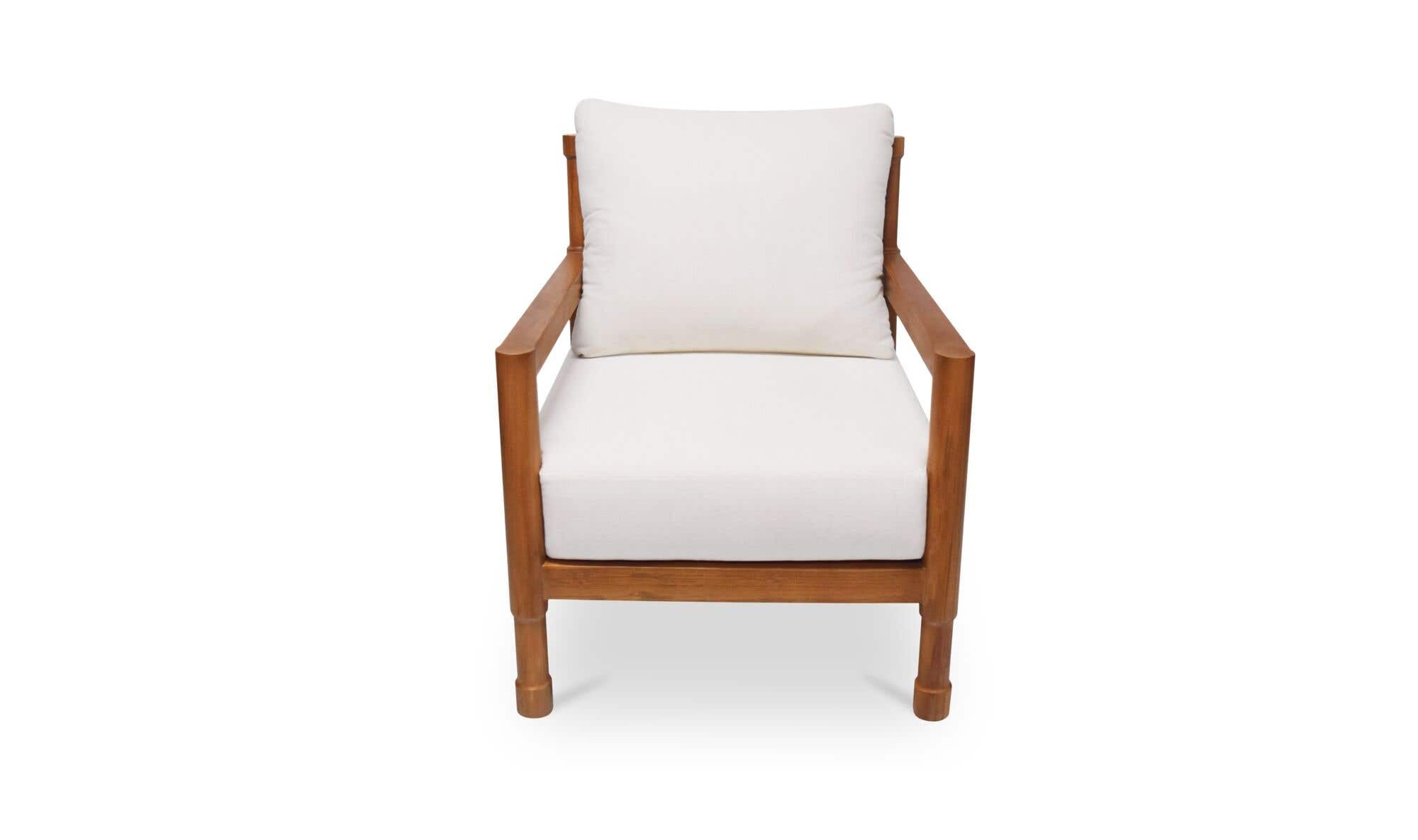 Raf Outdoor Accent Chair Natural by Moe's Home Collection - view 4