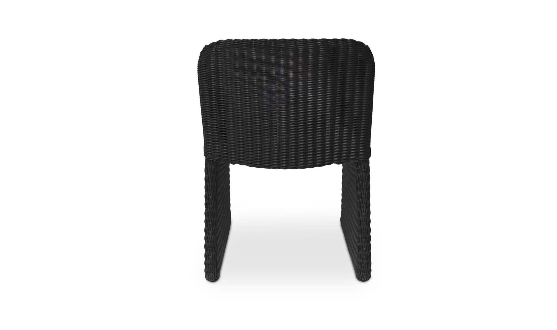 Ella Outdoor Dining Chair Charcoal-Set of Two by Moe's Home Collection - view 8