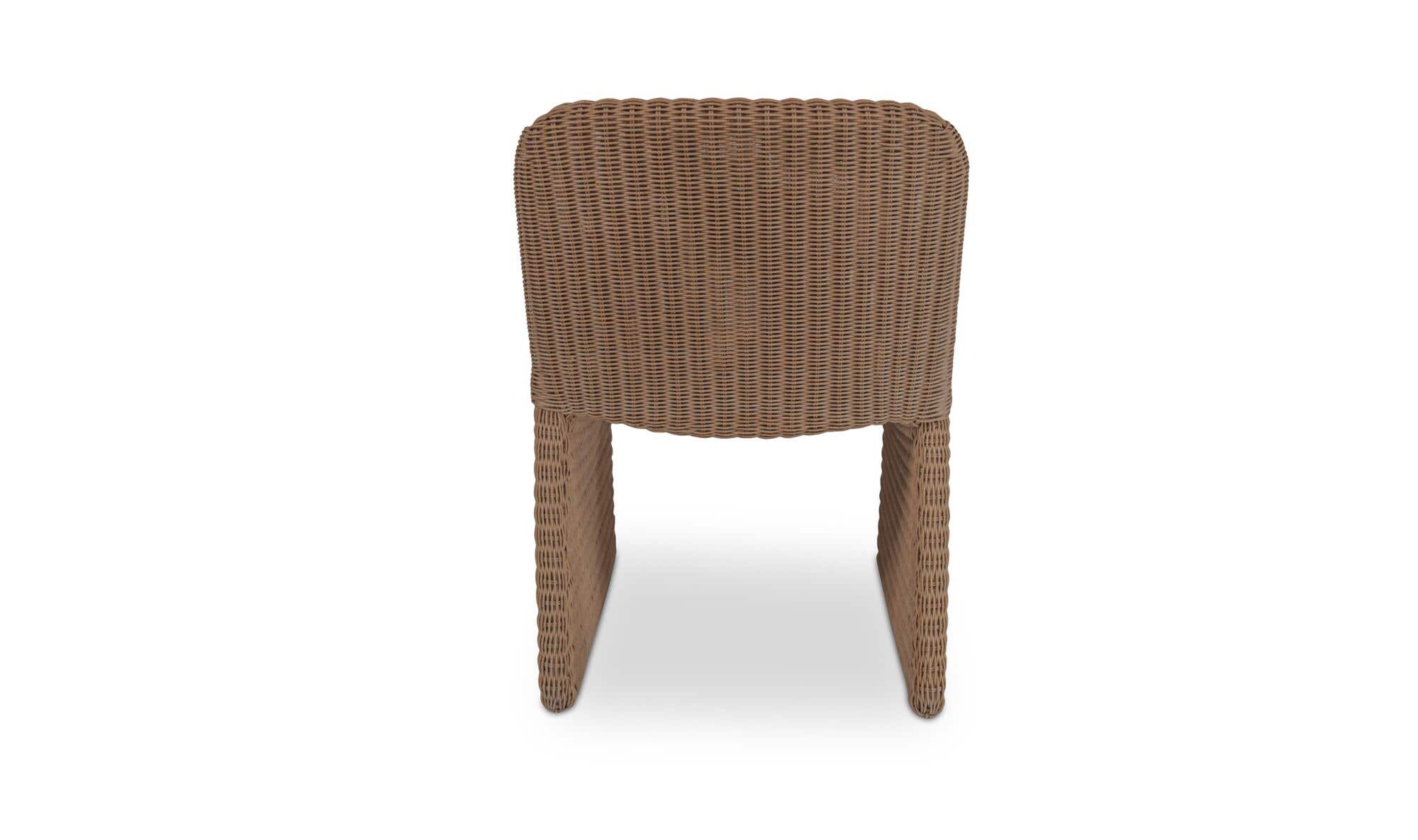 Ella Outdoor Dining Chair Natural-Set of Two by Moe's Home Collection - view 10