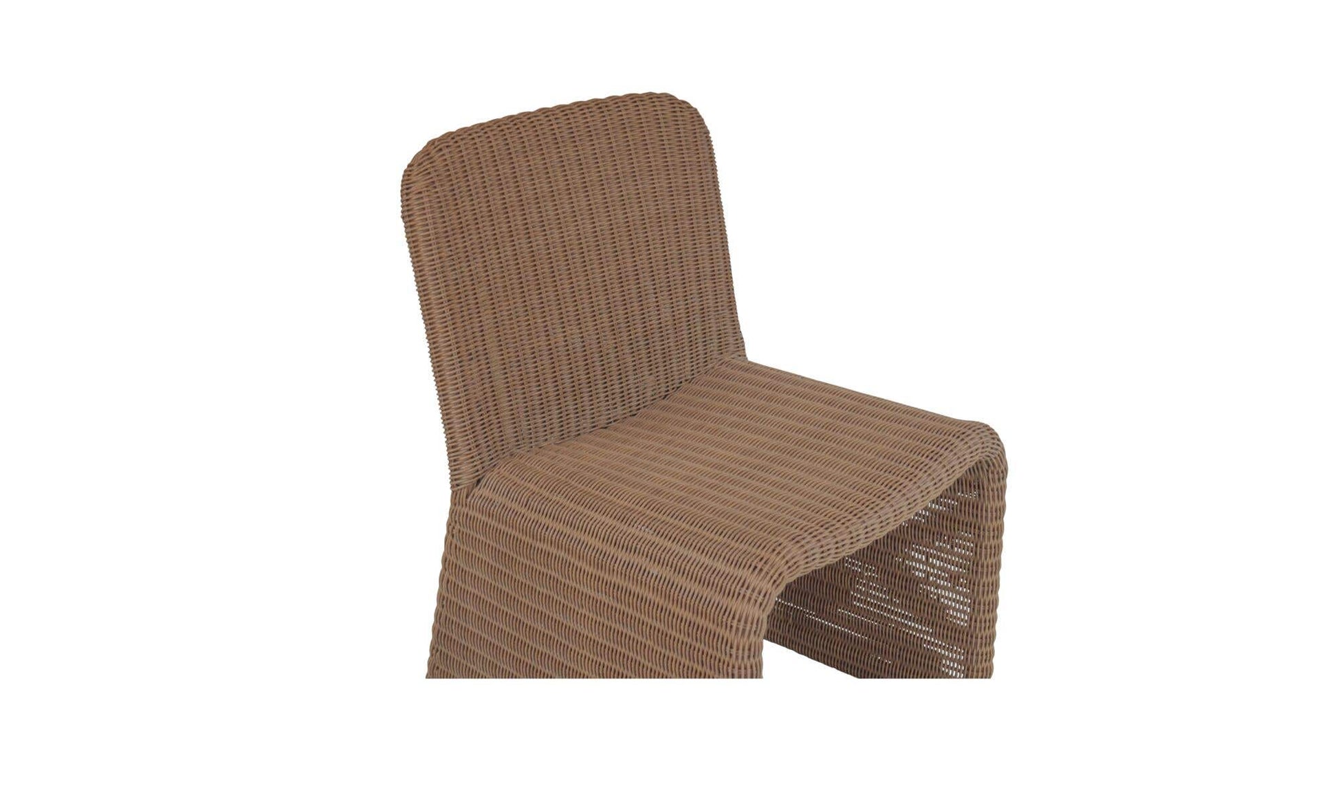 Ella Outdoor Dining Chair Natural-Set of Two by Moe's Home Collection - view 11