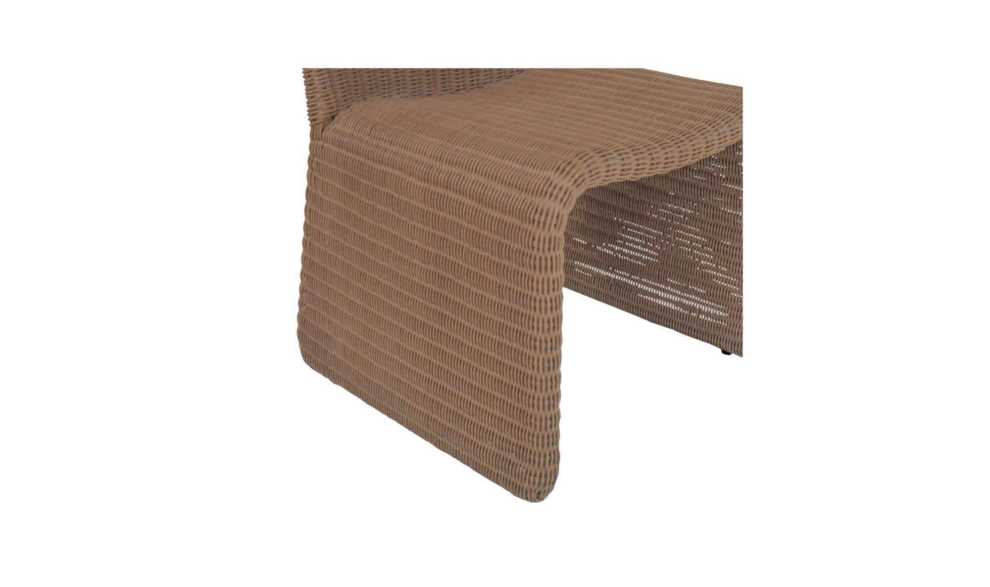 Ella Outdoor Dining Chair Natural-Set of Two by Moe's Home Collection - view 12