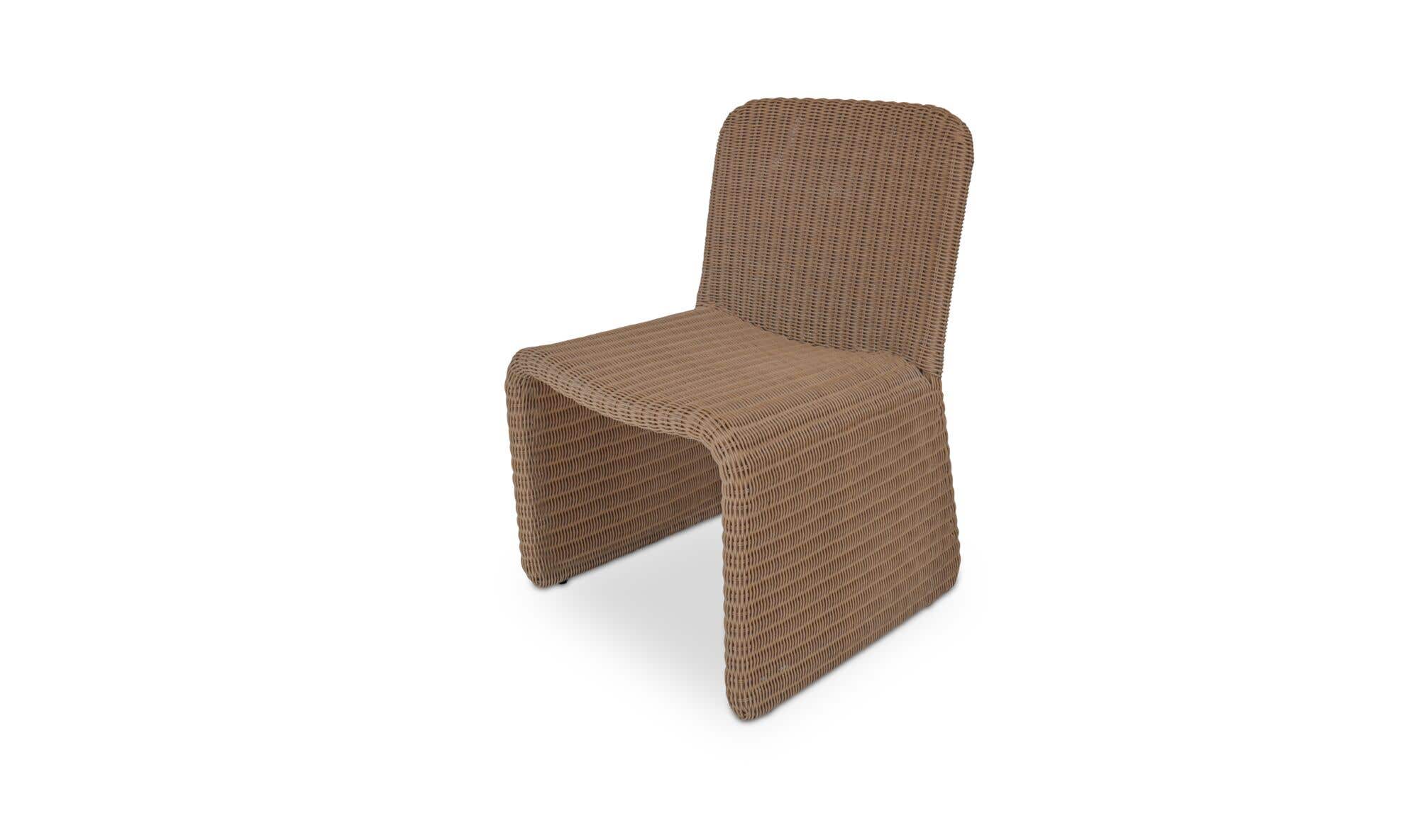 Ella Outdoor Dining Chair Natural-Set of Two by Moe's Home Collection - view 8