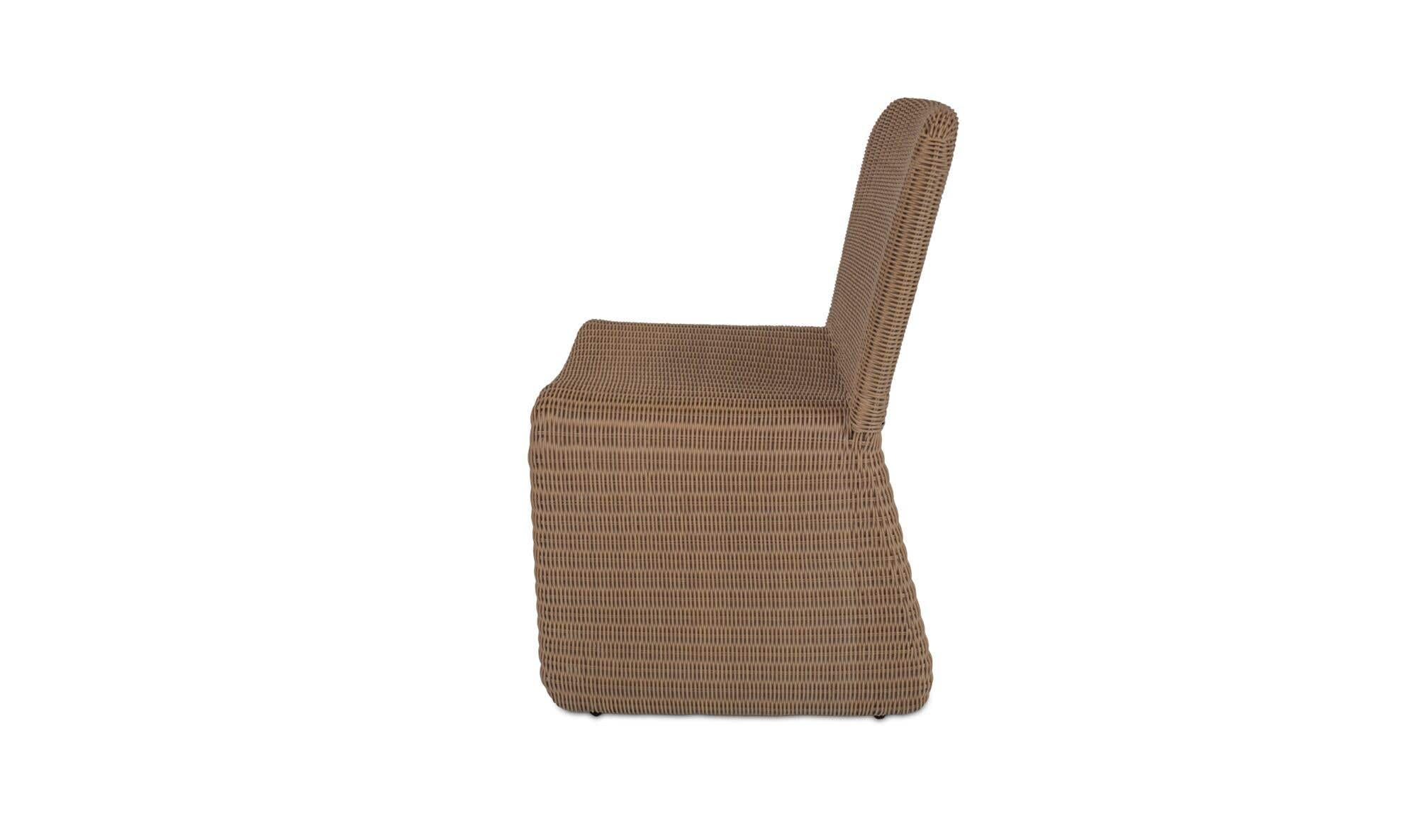 Ella Outdoor Dining Chair Natural-Set of Two by Moe's Home Collection - view 9