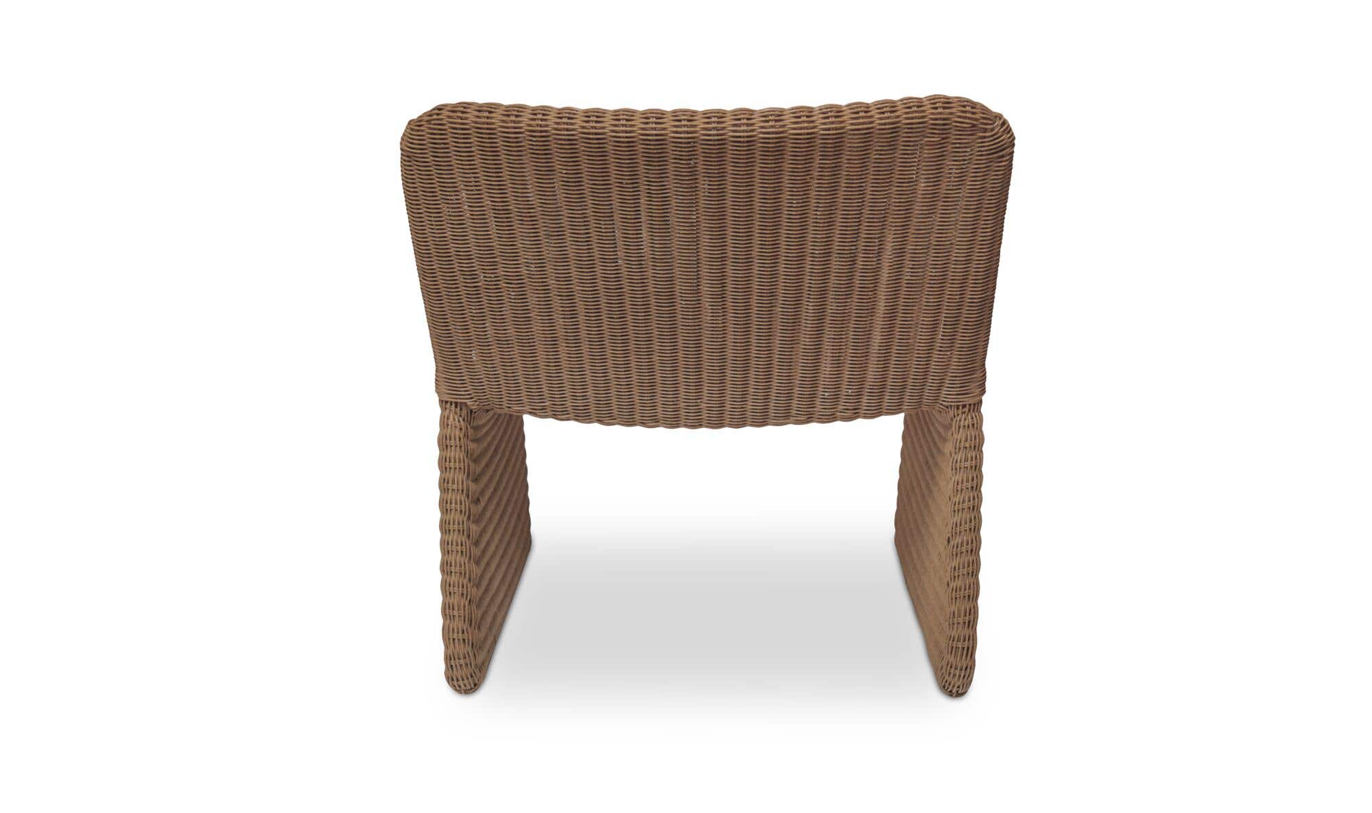Ella Outdoor Accent Chair Natural by Moe's Home Collection - view 6