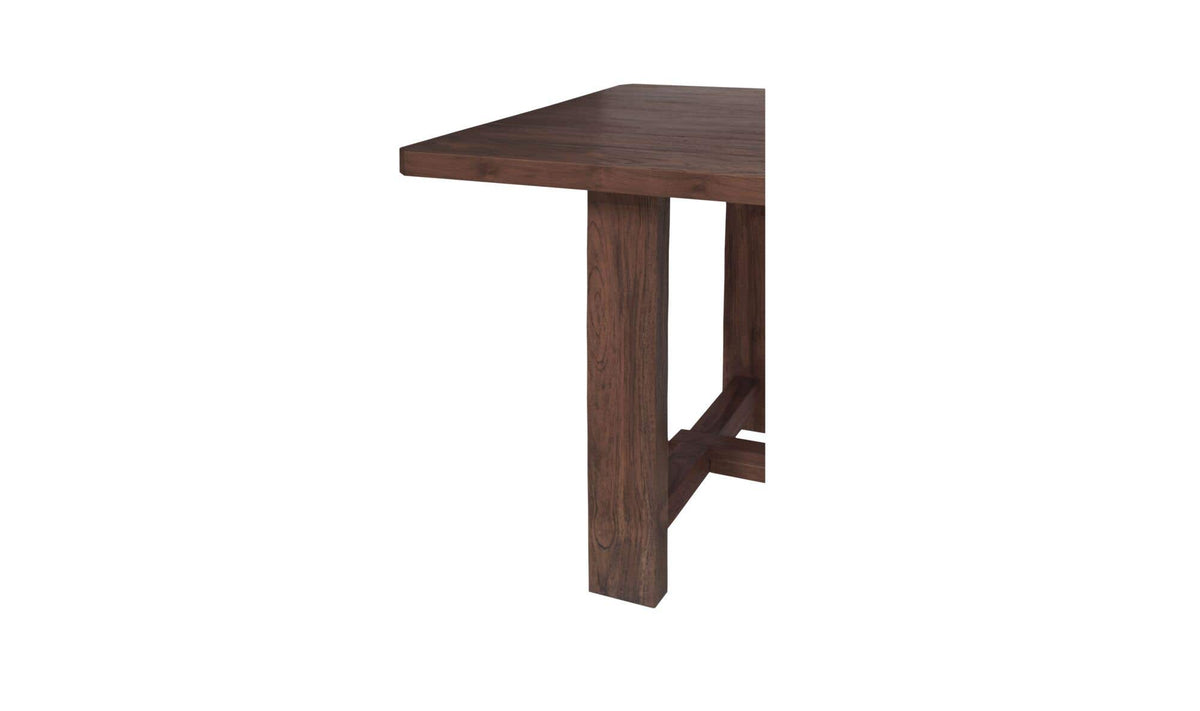 Marcus Outdoor Dining Table Brown by Moe's Home Collection - view 9