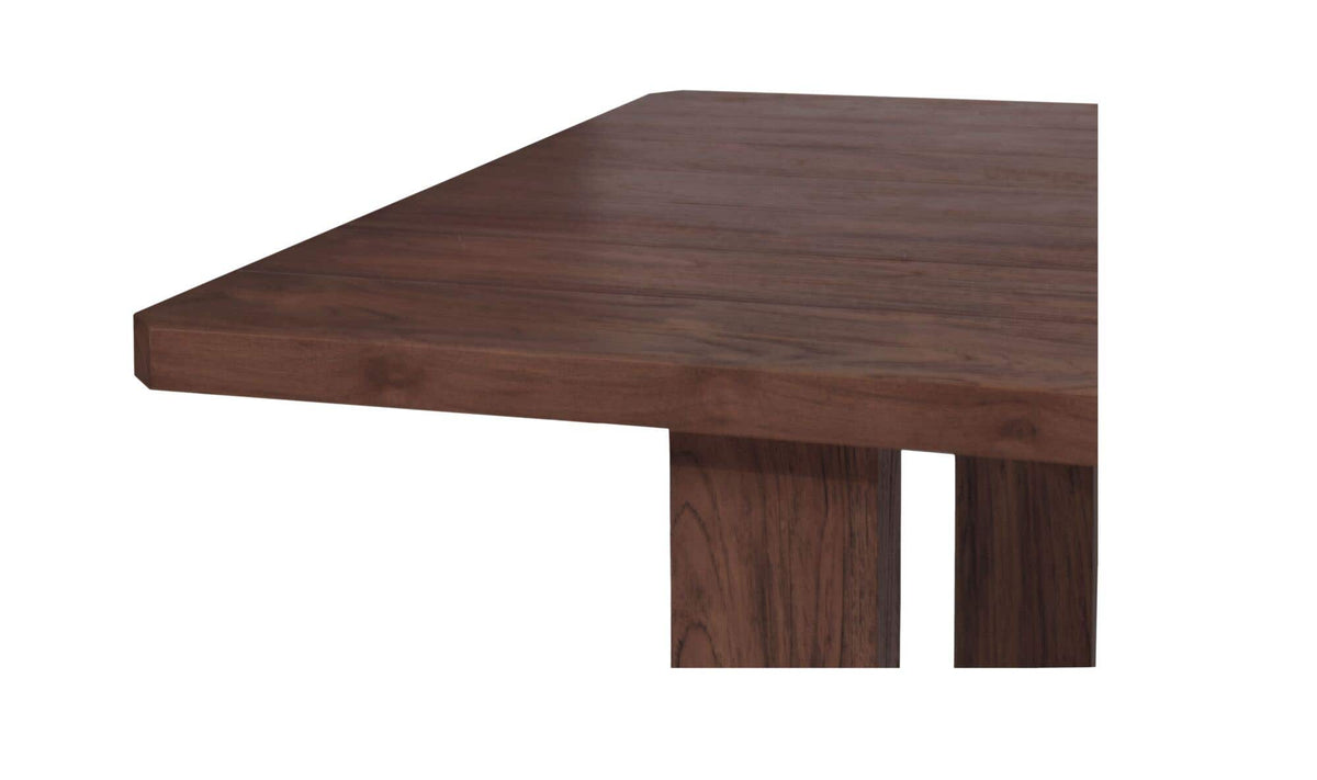 Marcus Outdoor Dining Table Brown by Moe's Home Collection - view 8