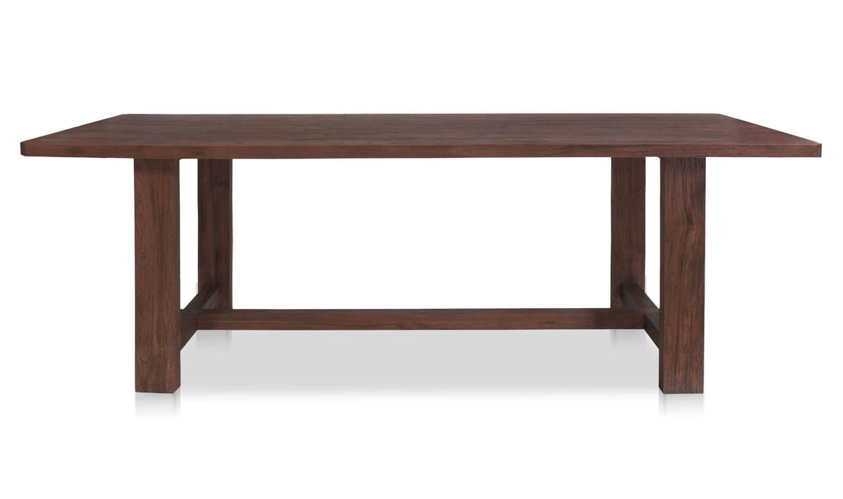 Marcus Outdoor Dining Table Brown by Moe's Home Collection - view 2