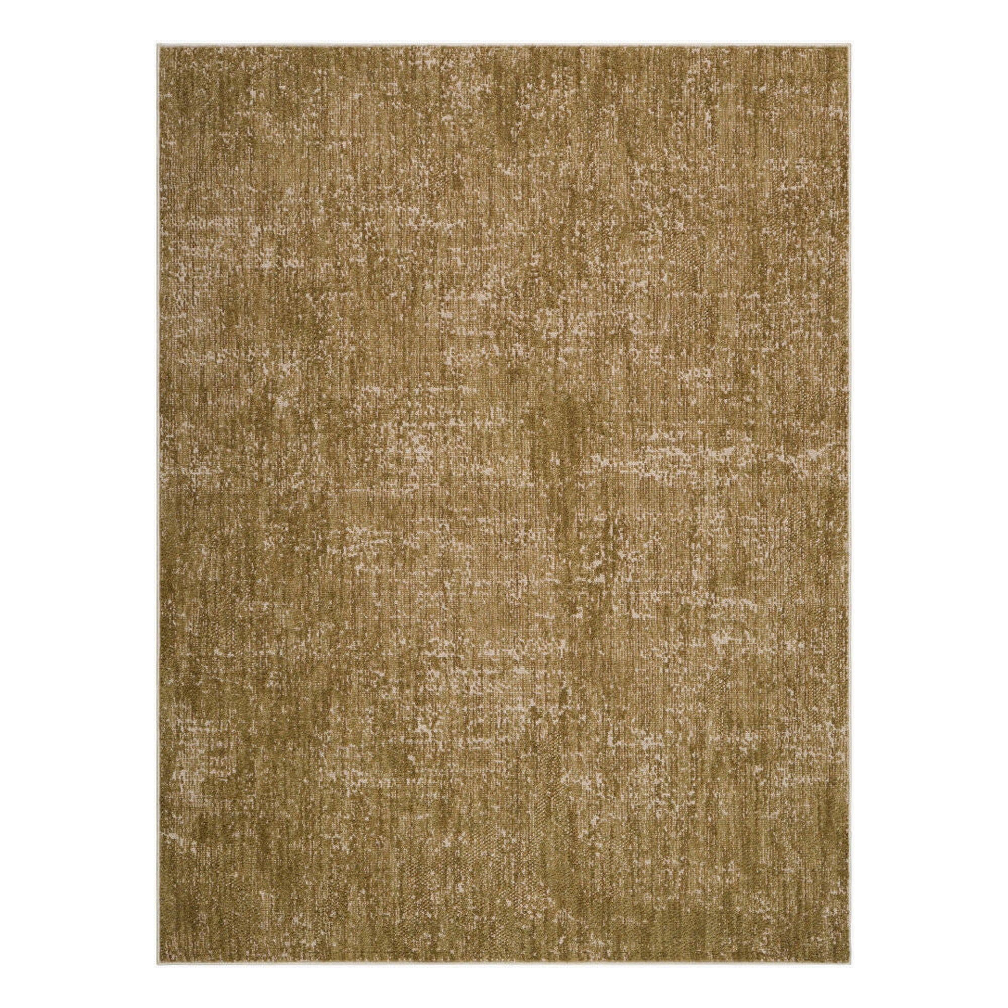 Ethnic Beige/Olive Machine Woven Rug - 12' x 15'