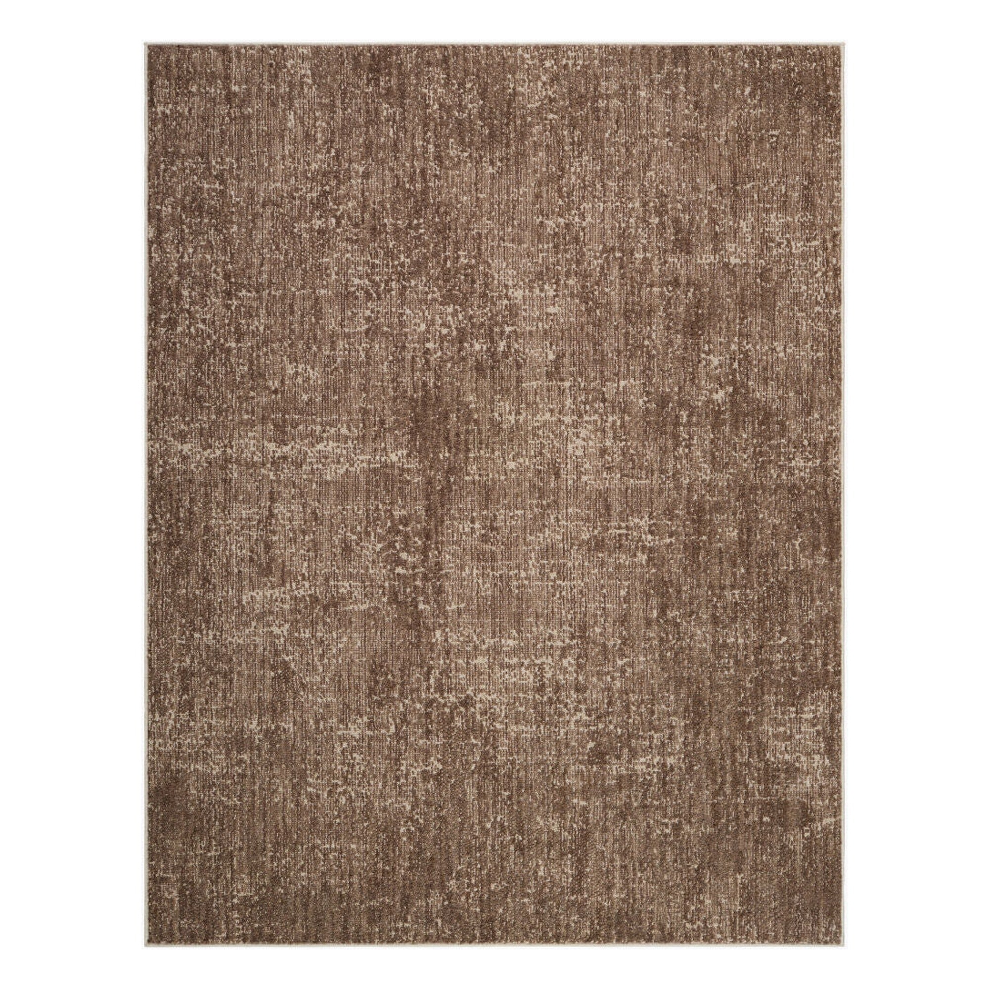 Ethnic Beige/Ivory Machine Woven Rug - 12' x 15'