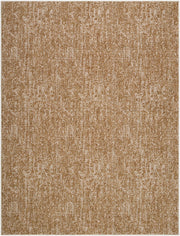 Ethnic Beige/Medium Brown Machine Woven Rug - 12' x 15'
