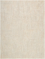 Ethnic Beige/White Machine Woven Rug - 12' x 15'