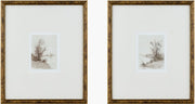 Evening Framed Art - 19"H x 16"W x 1"D