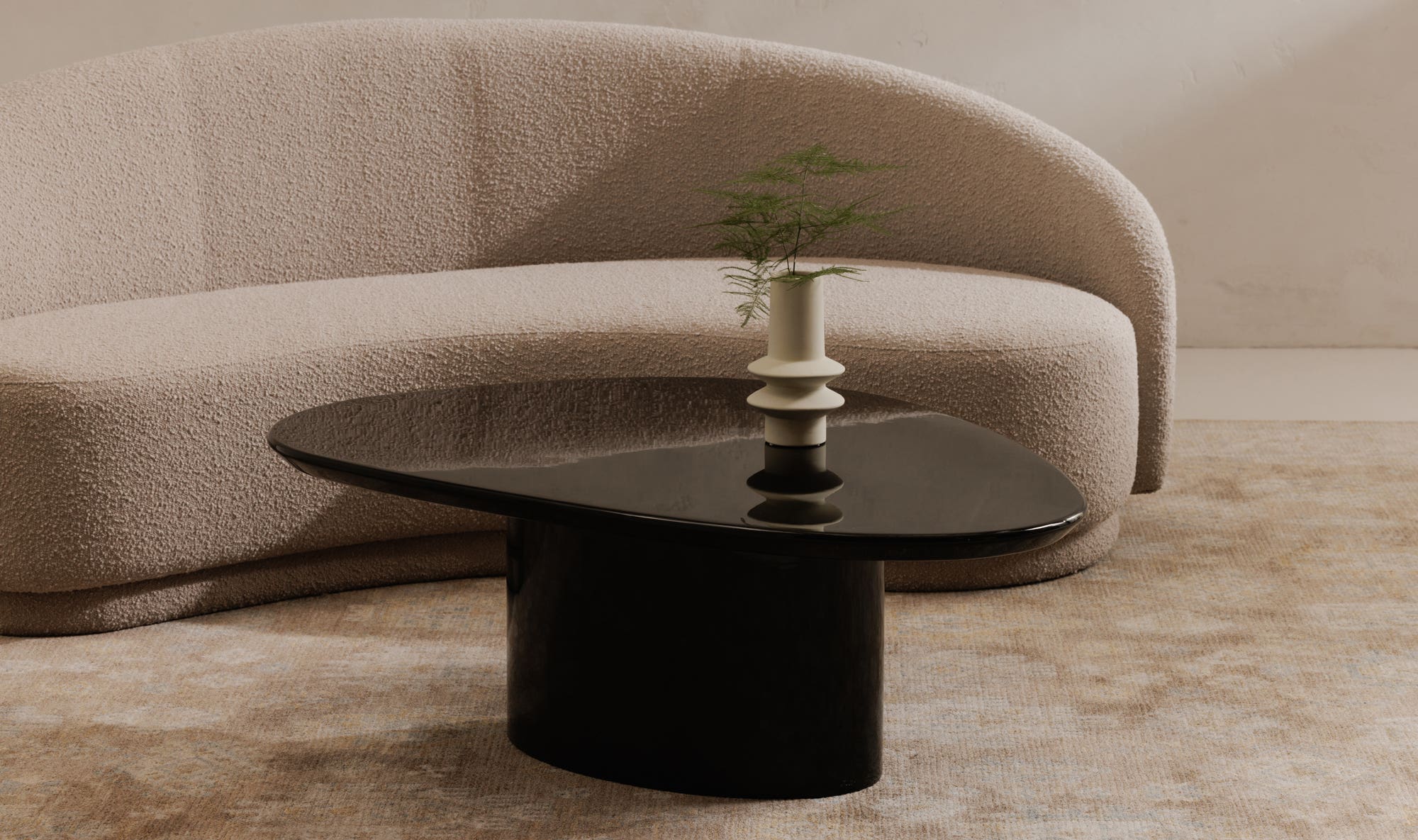 Eden Coffee Table Black Lacquer by Moe's Home Collection - view 5