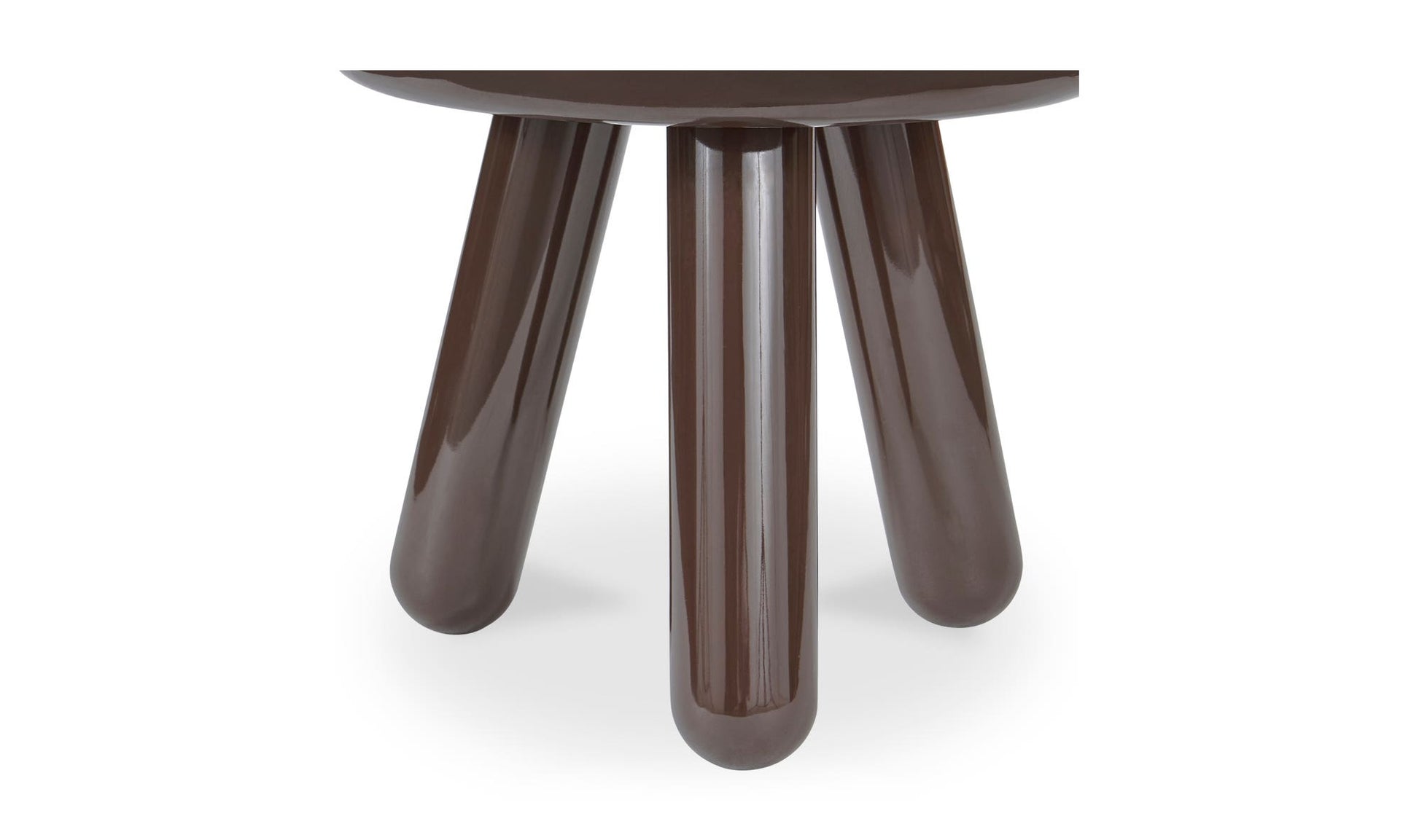 Joy Accent Table Dark Brown Lacquer by Moe's Home Collection - view 11