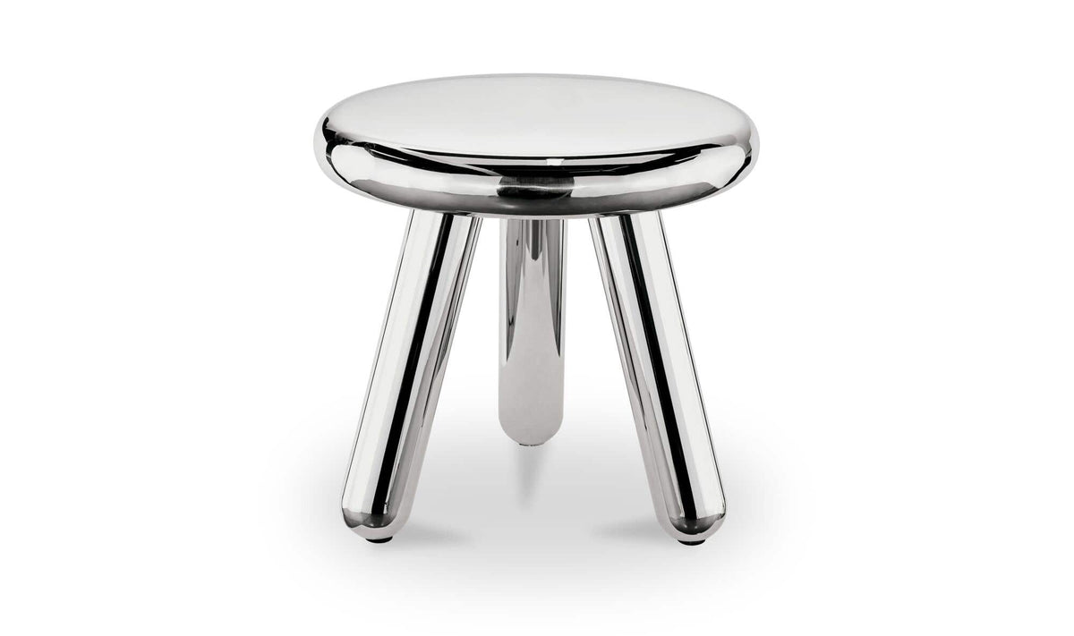Joy Accent Table Silver by Moe's Home Collection - view 2