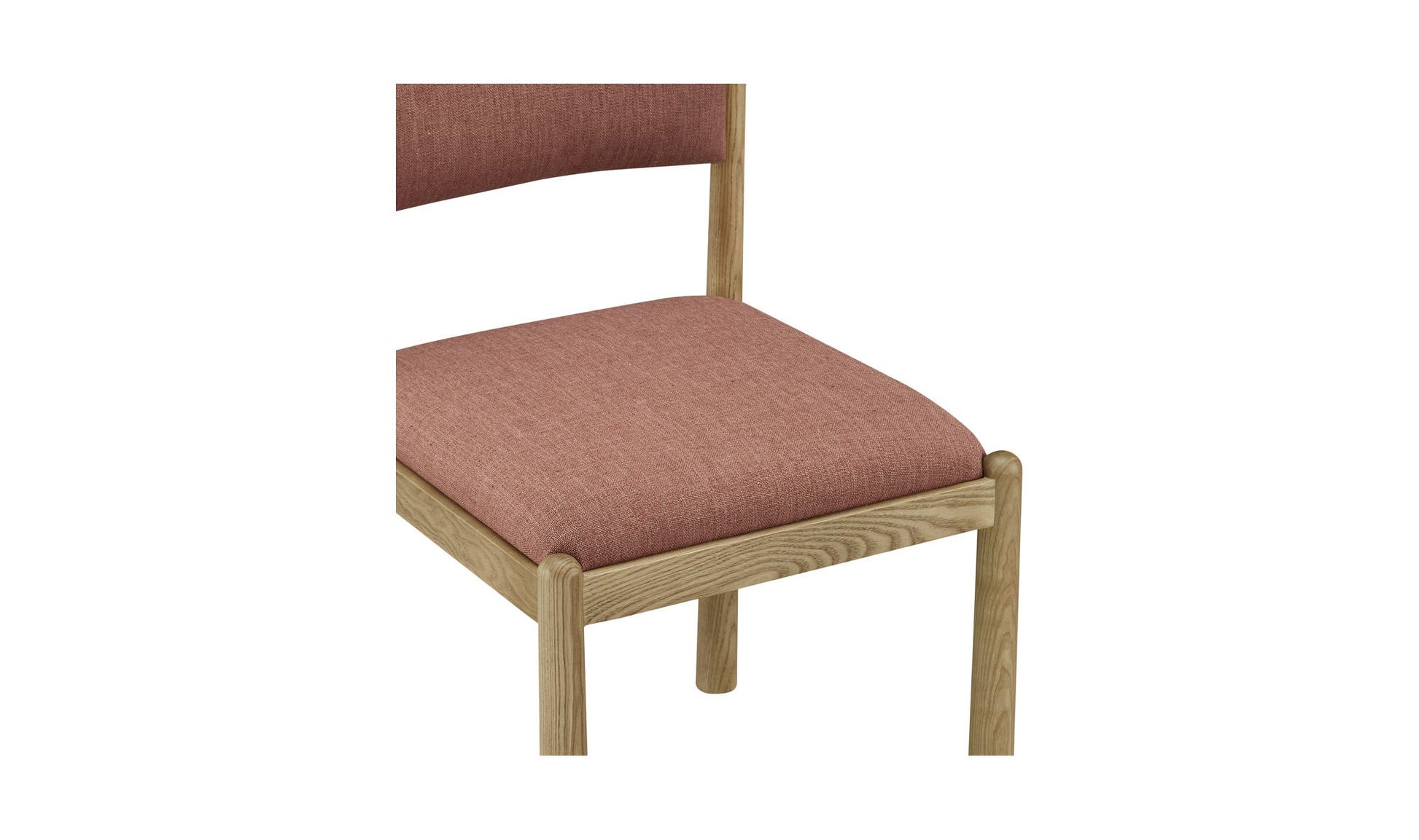 Villetta Dining Chair Deep Pink - Set Of Two by Moe's Home Collection - view 10
