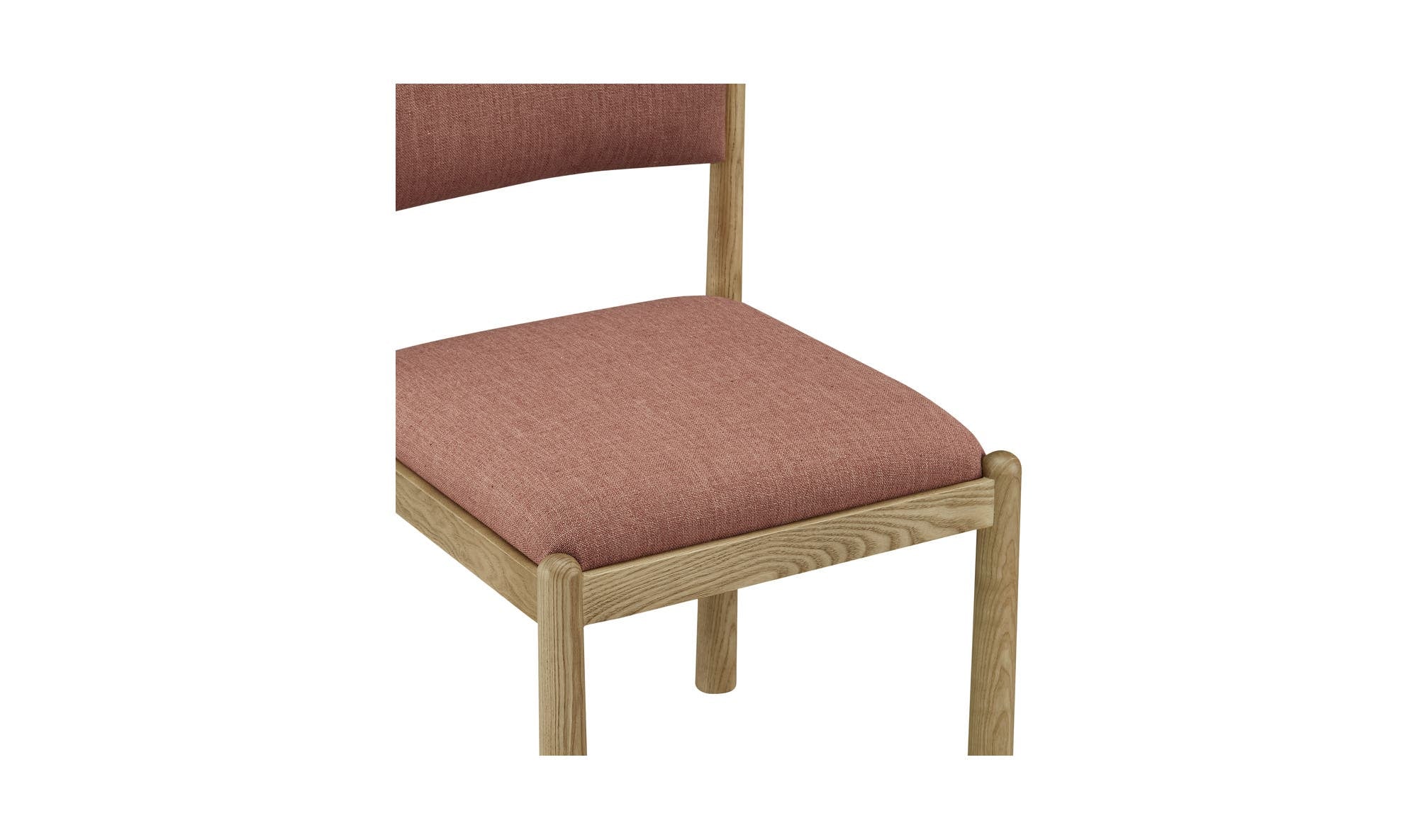 Villetta Dining Chair Deep Pink - Set Of Two by Moe's Home Collection - view 10