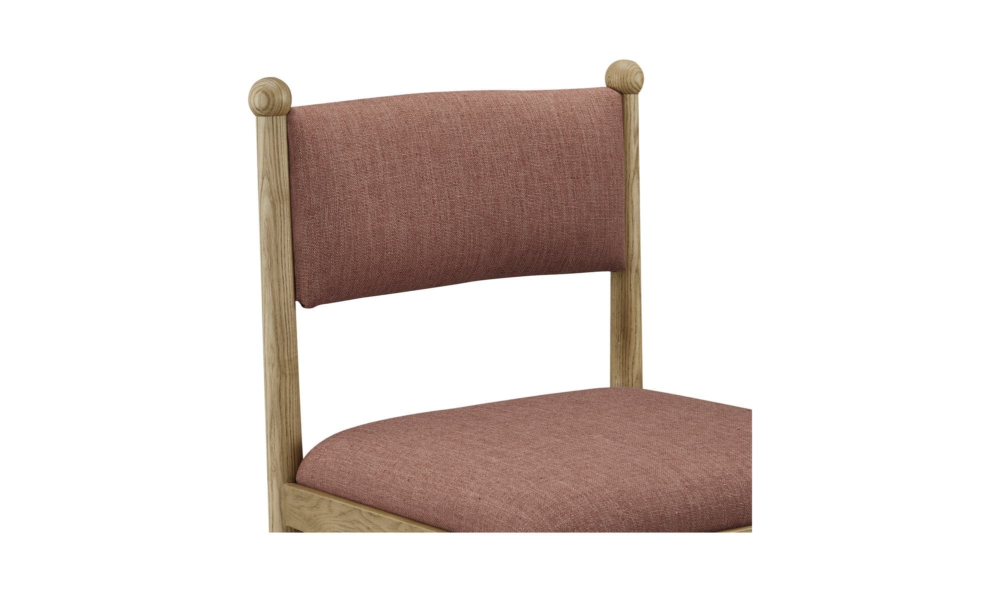 Villetta Dining Chair Deep Pink - Set Of Two by Moe's Home Collection - view 11