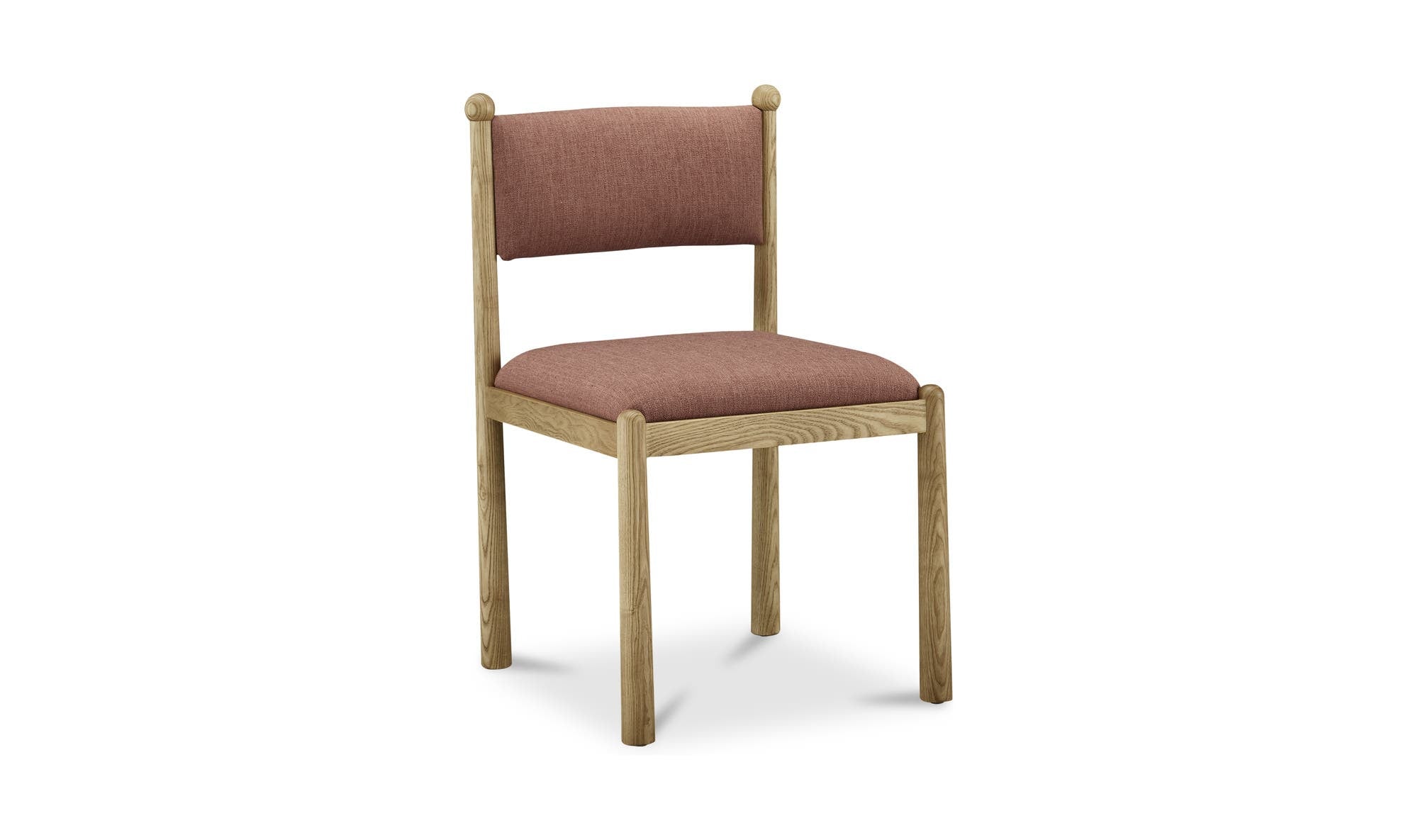 Villetta Dining Chair Deep Pink - Set Of Two by Moe's Home Collection - view 7