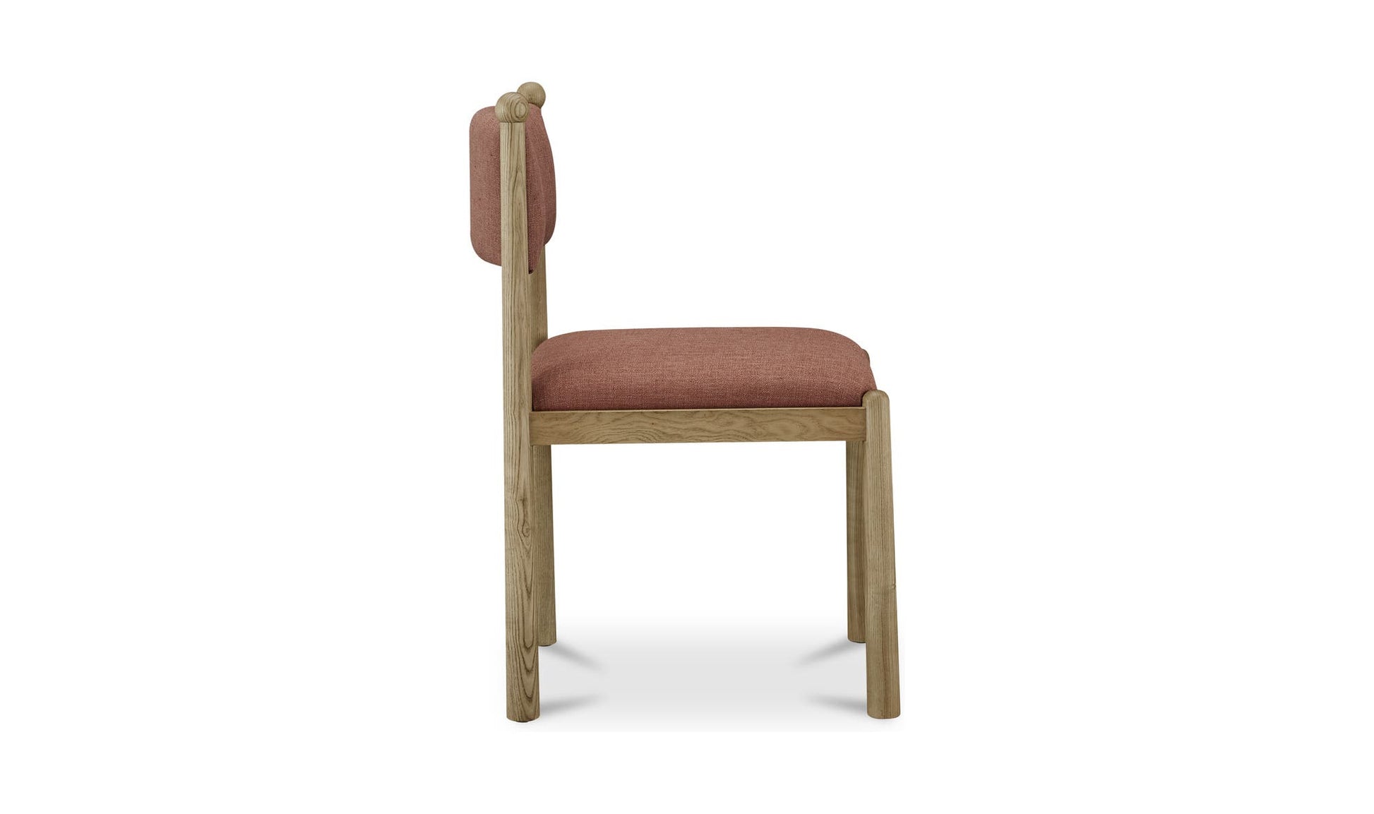 Villetta Dining Chair Deep Pink - Set Of Two by Moe's Home Collection - view 8
