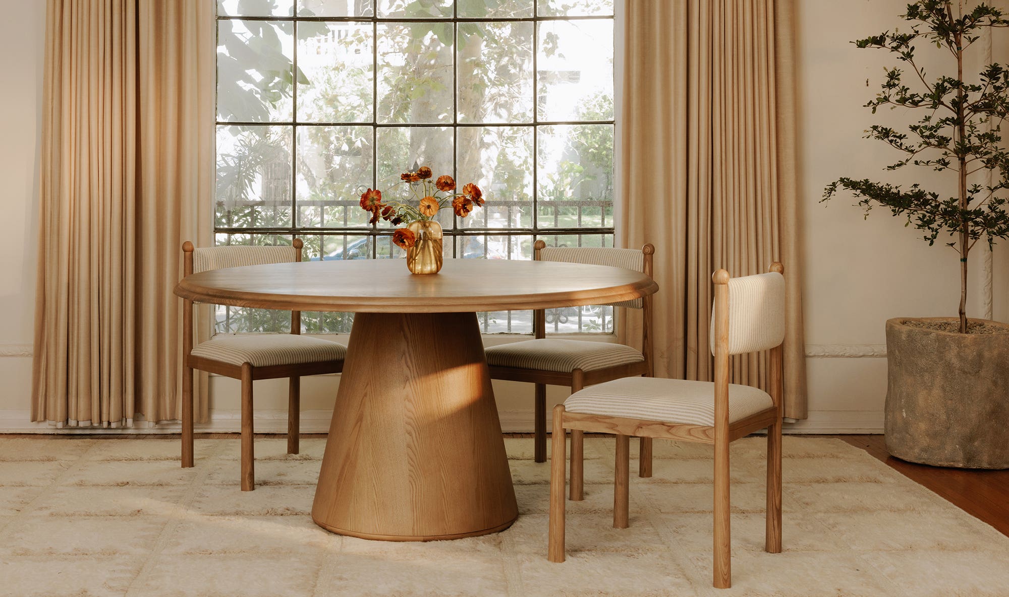 Tutto Dining Table Natural by Moe's Home Collection - view 6